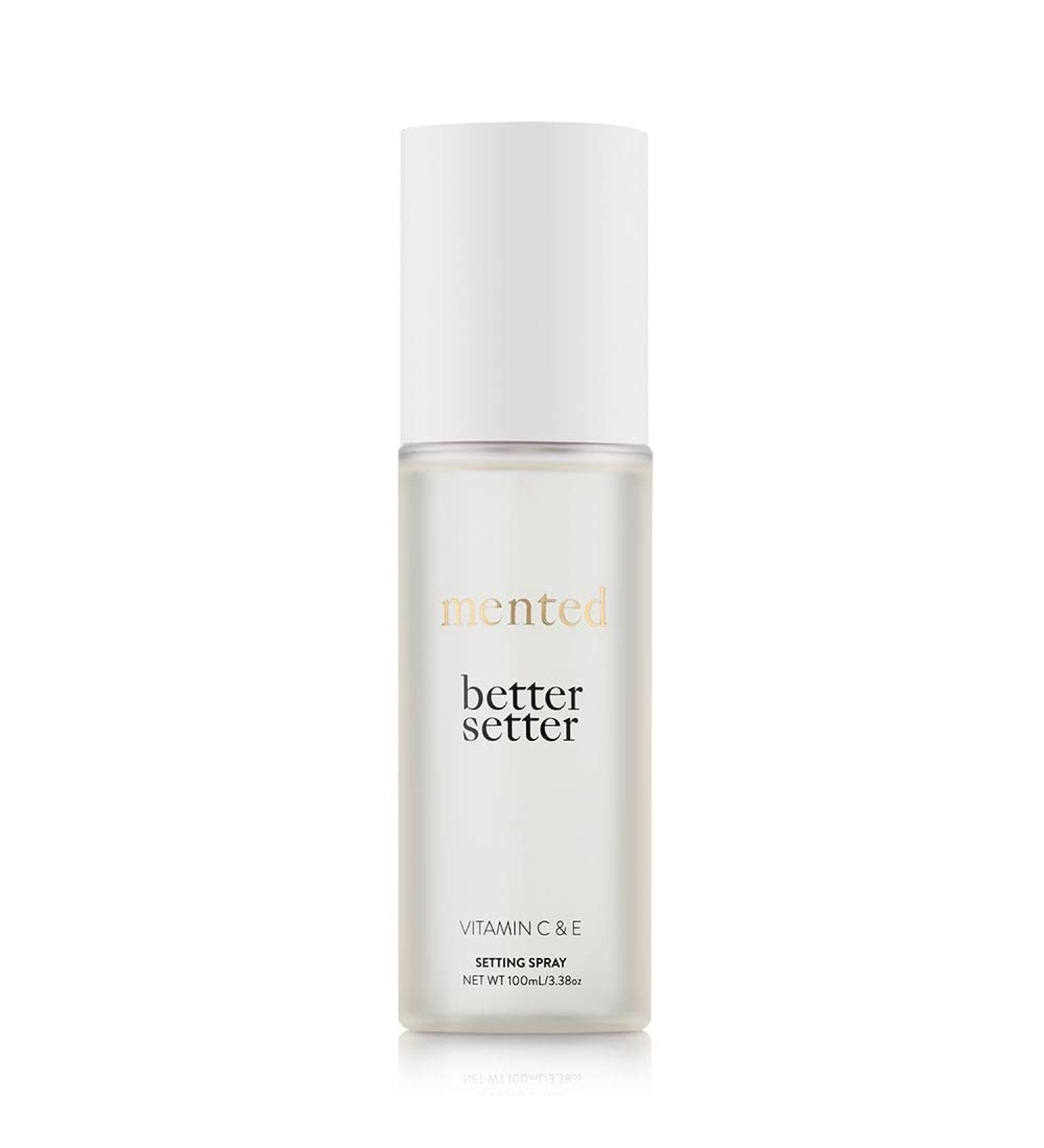 Mented Cosmetics Better Setter Setting Spray, Alcohol Free Makeup Setting Spray Finishing Spray for Makeup with Vitamin C + Coconut Water, Hydrating Facial Spray, Vegan, Cruelty Free, Fragrance Free - Buy Online on GoSupps.com