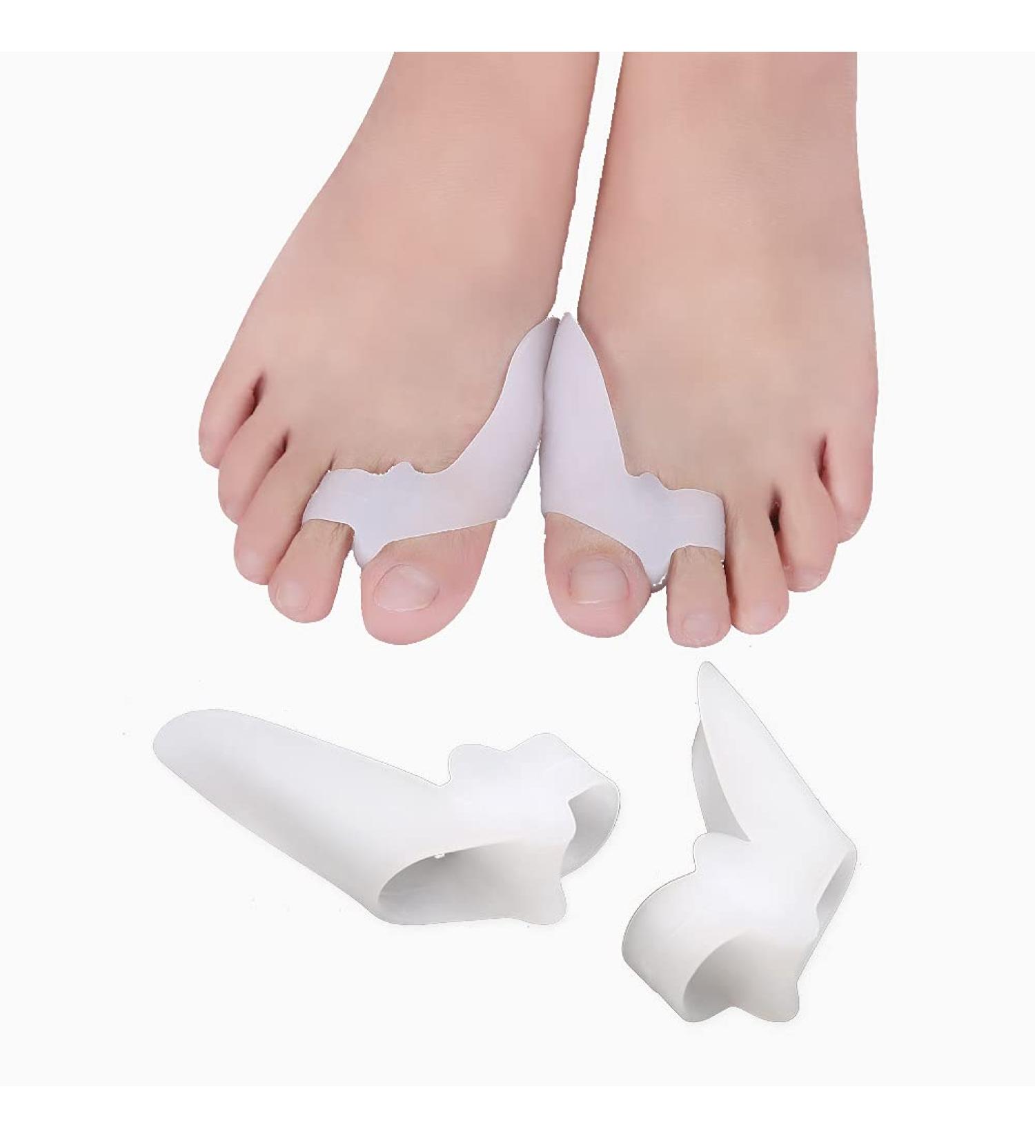 3 Pairs Toe Separator Bunion Pads - Gel Bunion Corrector for Pain Relief & Big Toe Realignment - Buy Online on GoSupps.com