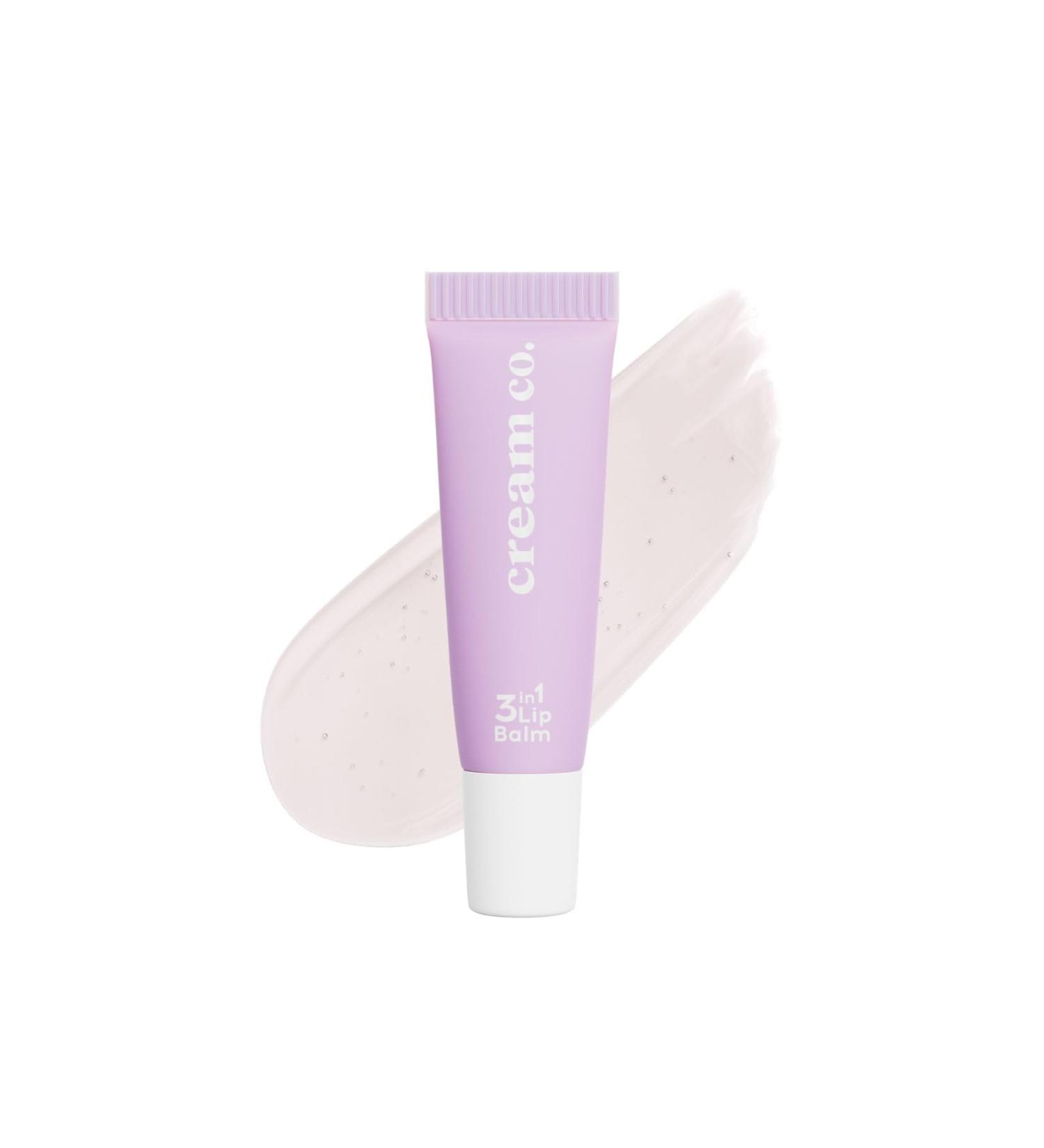cream co. 3in1 Lip Balm Nourishing Hyaluronic Acid Hydrating and Barrier-Repairing Lip Care for All Lip Type Lip Balm Tinted Protects and Renews Vegan Original 10ml Original fruity - Buy Online on GoSupps.com
