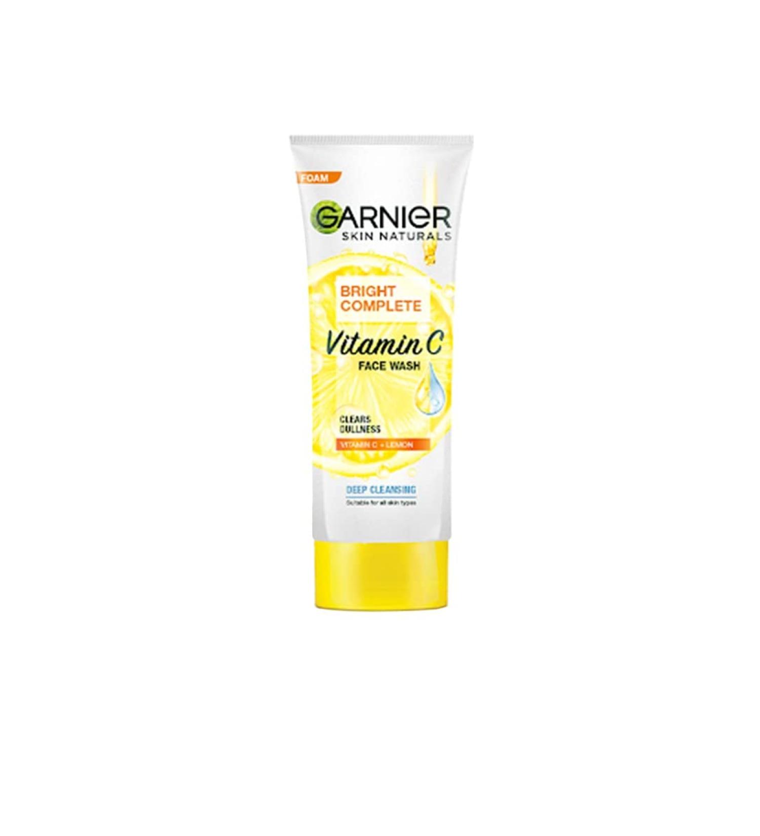 Garnier Light Face Wash 100g - Brightening Facial Cleanser - Buy Online on GoSupps.com