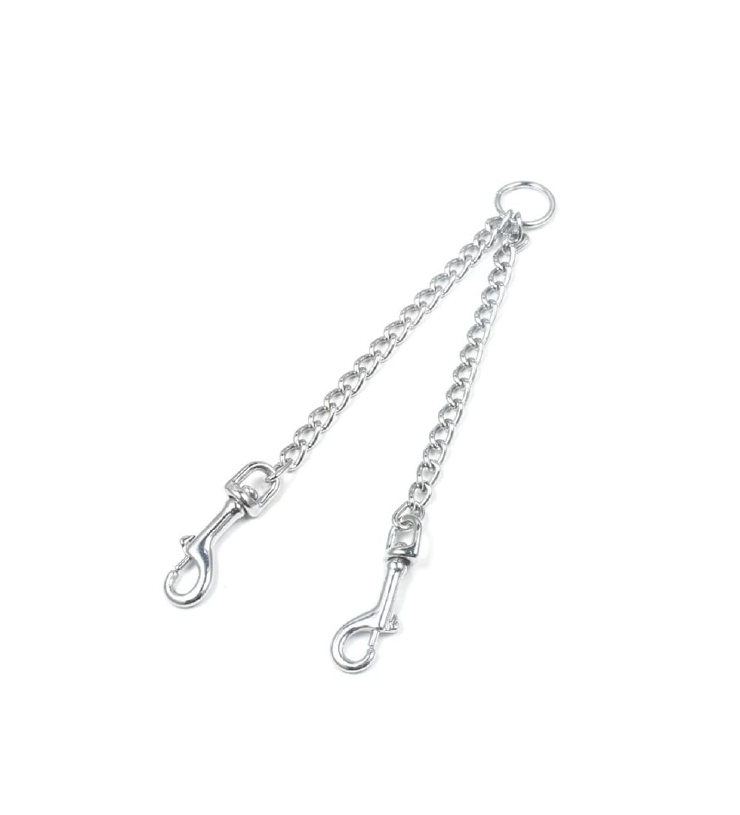 ChogHHzhee Metal Double Dog Leash Coupler Extension Dog Double Leash Pet Safety Rope Splitter for Walking Puppy Small Medium Large Dog - Buy Online on GoSupps.com