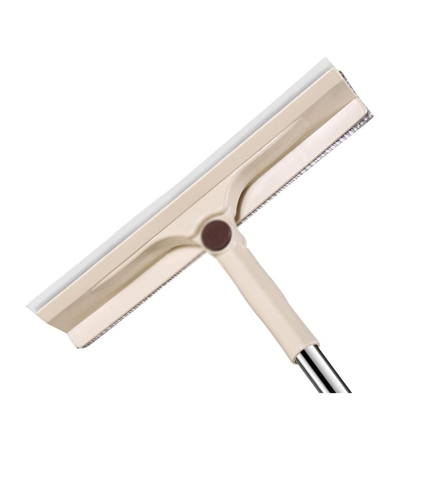 Double-Sided Wiper Telescopic Rod Wipe Glass Household Artifact Brush Double-Sided Wiper Tool to Wash The Window - Buy Online on GoSupps.com