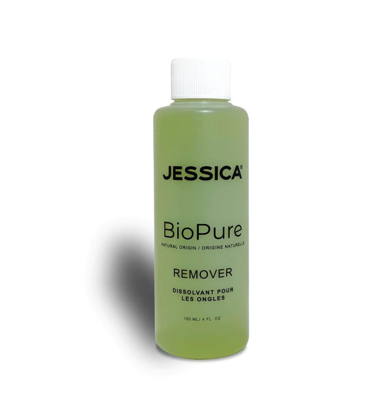 JESSICA | The BioPure Collection | Natural Origin Nail Polish Remover 120ml | Gentle and Non-Drying