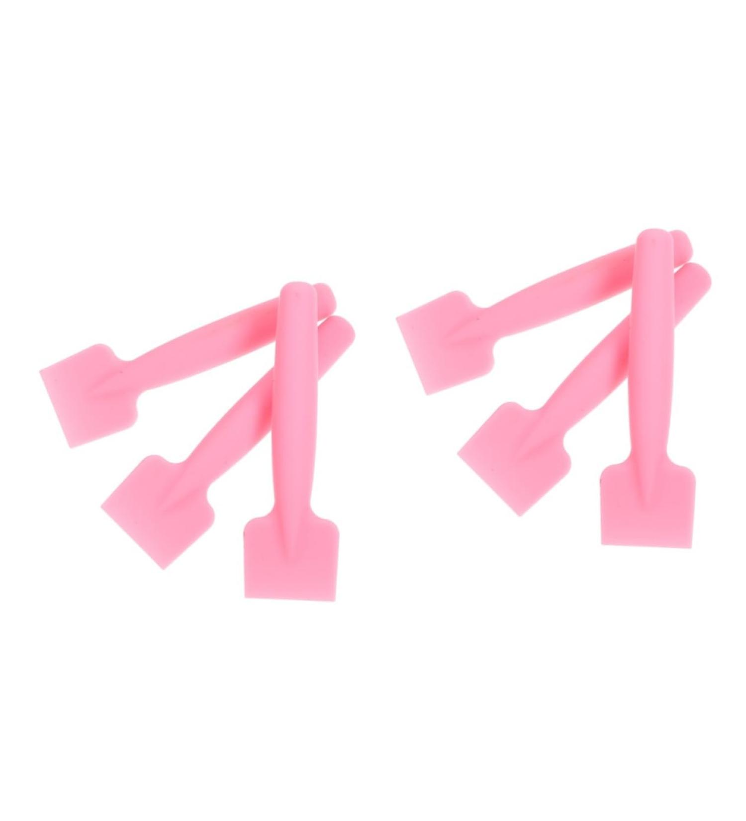 NOLITOY 6 Pcs Facial Mask Brush Skincare Applicator Clay Applicator Makeup Cream Spoon 10.00X3.00X1.30CMx2pcs Pinkx2pcs - Buy Online on GoSupps.com