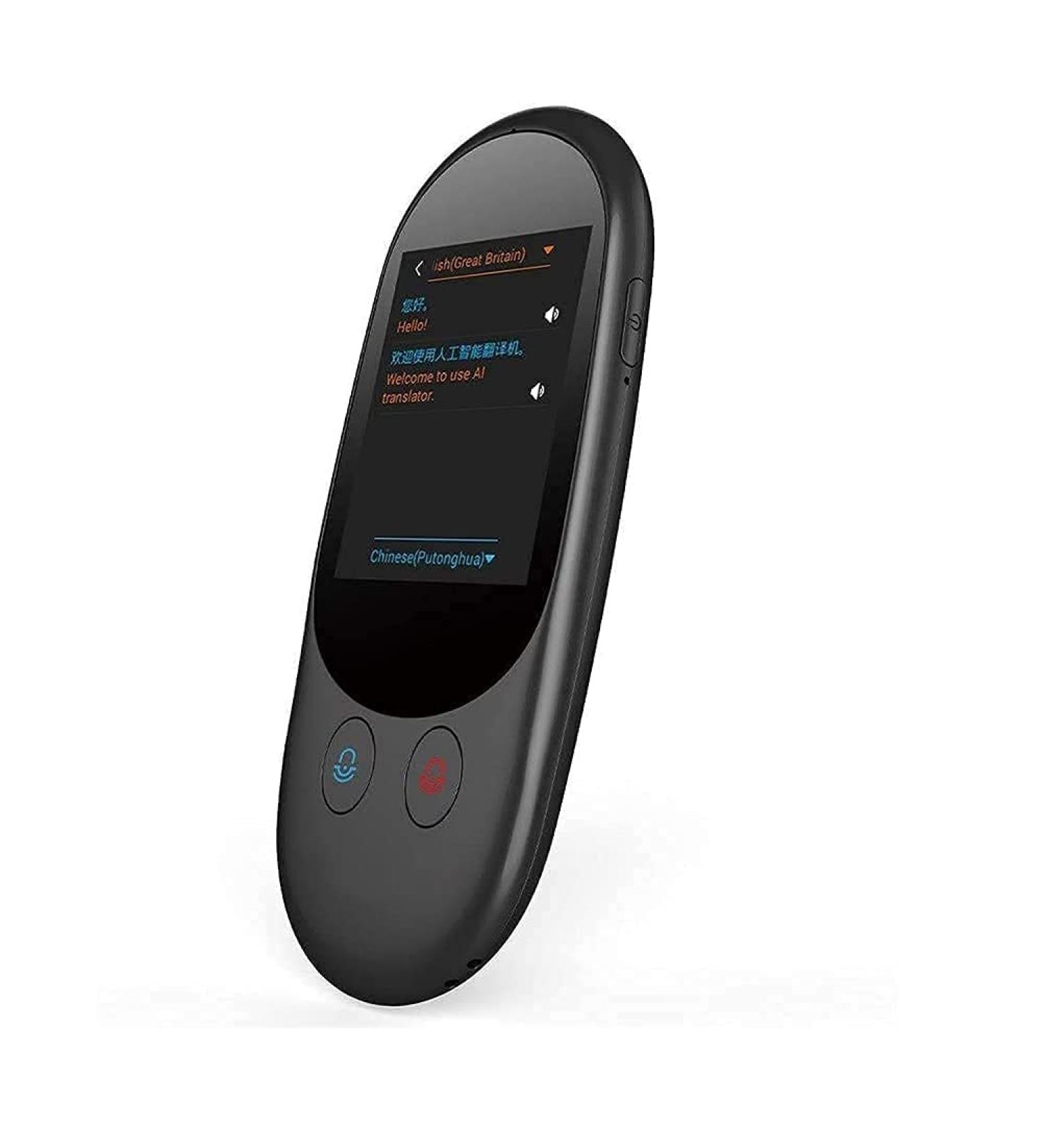 Two-Way Offline Translator Device Offline Translator Device Intelligent Language Translator Device Portable Real-time 2.4-inch Touch Screen Support 51 Kinds of Learning Shopping Travel Busi Good Black - Buy Online on GoSupps.com