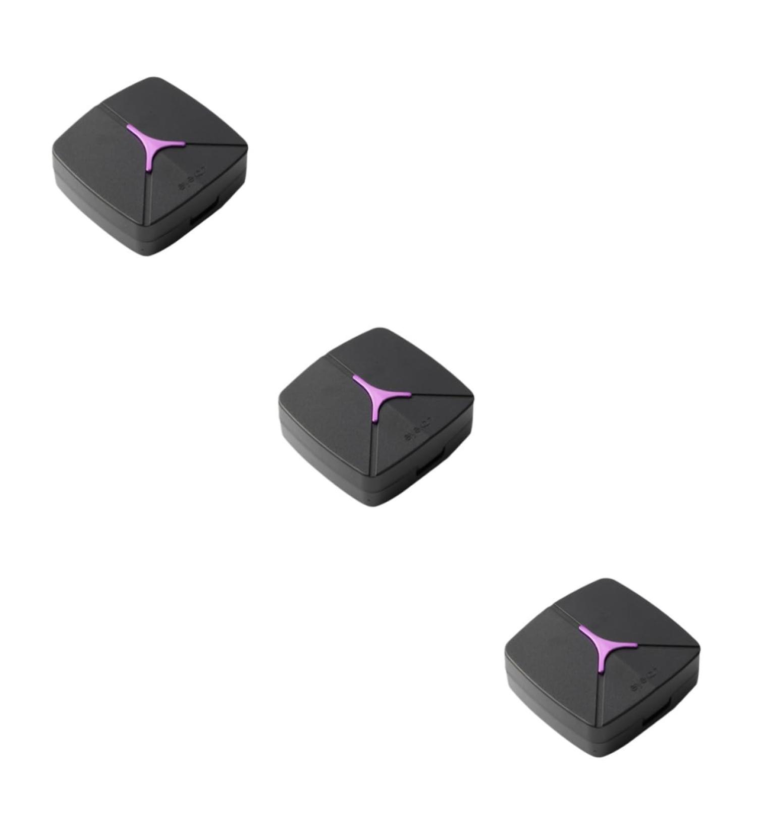 Homsfou Contact Lens Organizer - Invisible Storage Box with Mirror for Easy Lens Access | International Shipping Available - Buy Online on GoSupps.com