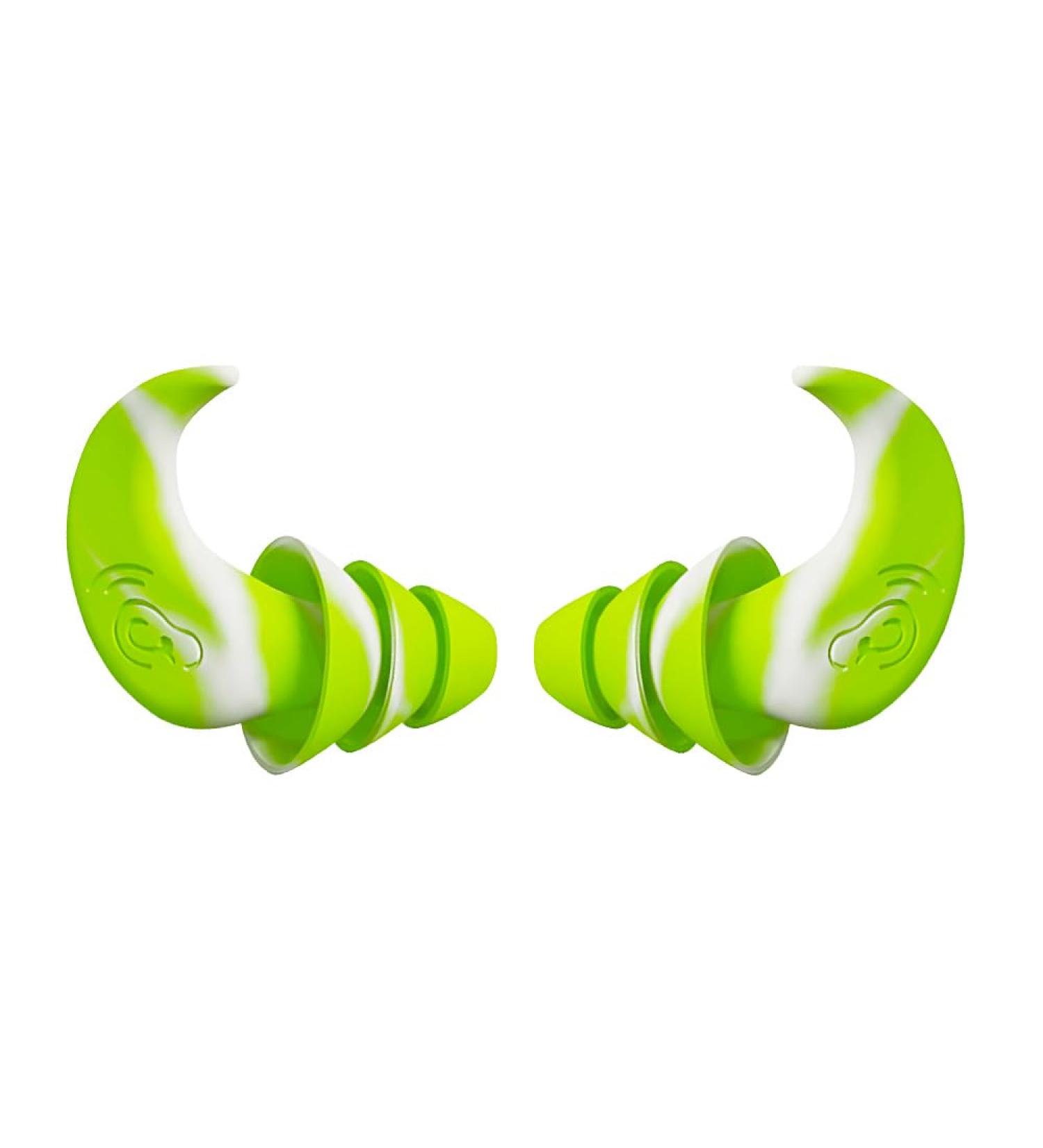 Reusable Ear Plugs Sound Insulation Earplugs Hearing Protection Noise Prevention For Sleeping Working Traveling Swimming (yellowgreen) - Buy Online on GoSupps.com