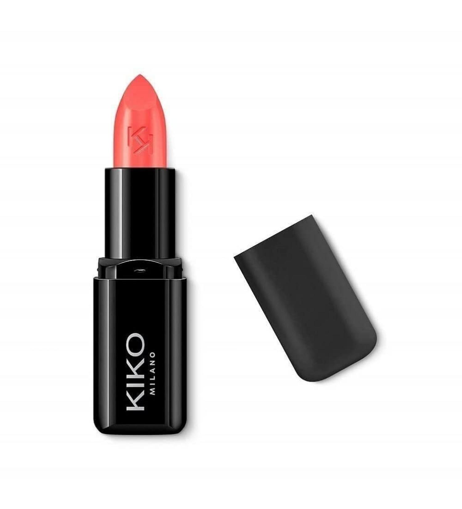 KIKO Milano Smart Fusion Lipstick 410 | Rich and nourishing lipstick with a bright finish 410 Watermelon 1 Count (Pack of 1)