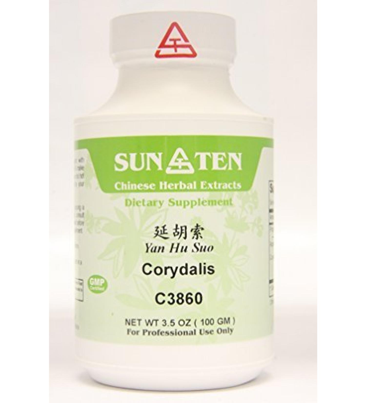 Yan Hu Suo - Corydalis 100 grams (Sun Ten) by Sun Ten