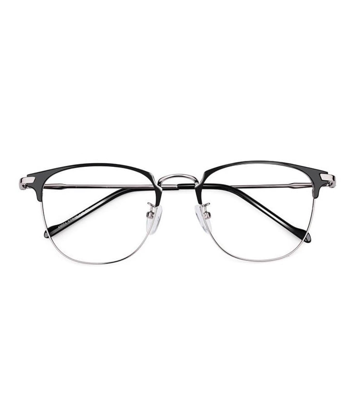 Buy Vintage Blue Light Blocking Reading Glasses for Men & Women | +250 Silver Lens | Fatigue Relief & Style - Buy Online on GoSupps.com