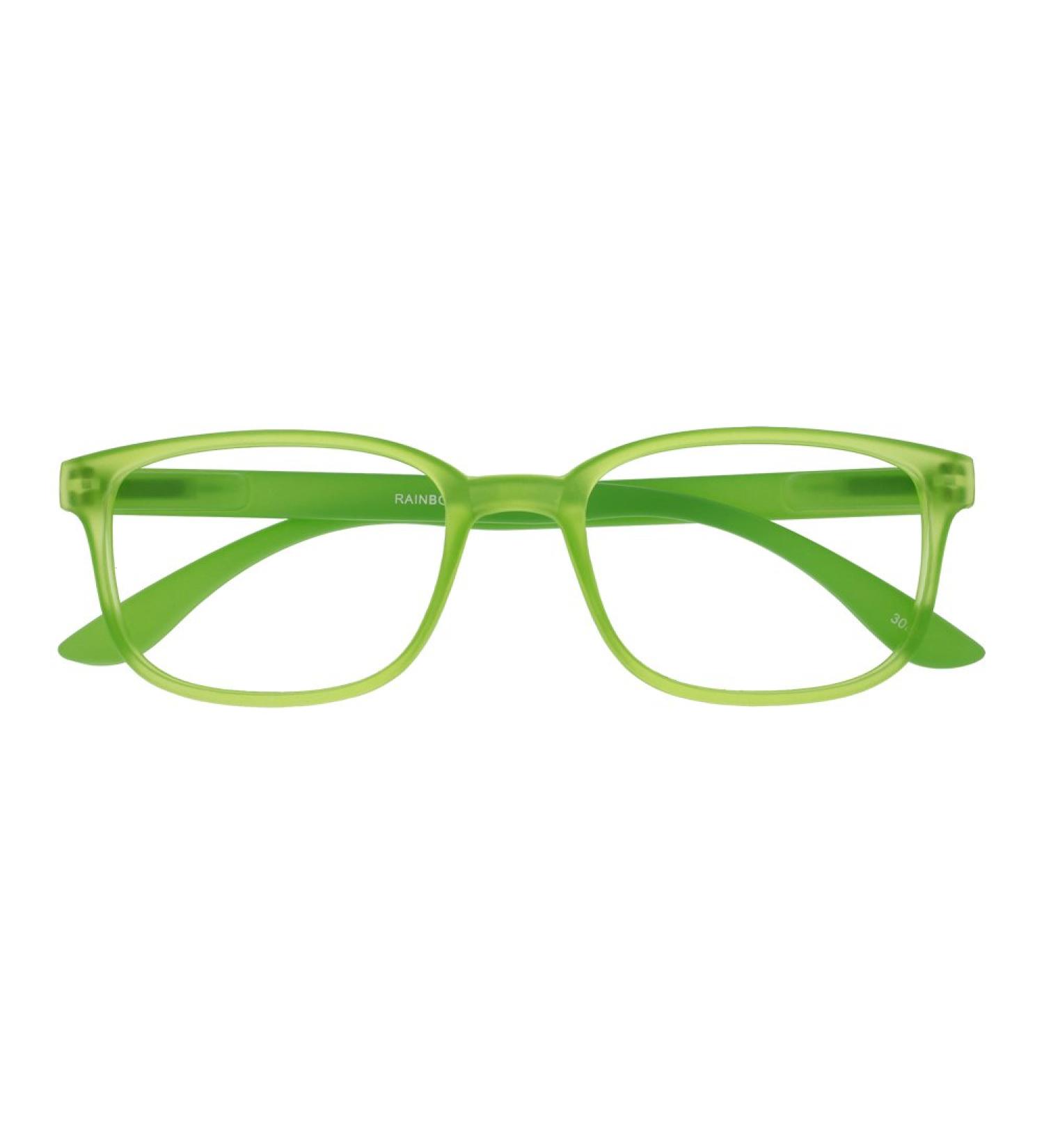 I NEED YOU Rainbow Reading Glasses - 2.50 Diopters Green | Stylish & Comfortable International Shipping - Buy Online on GoSupps.com