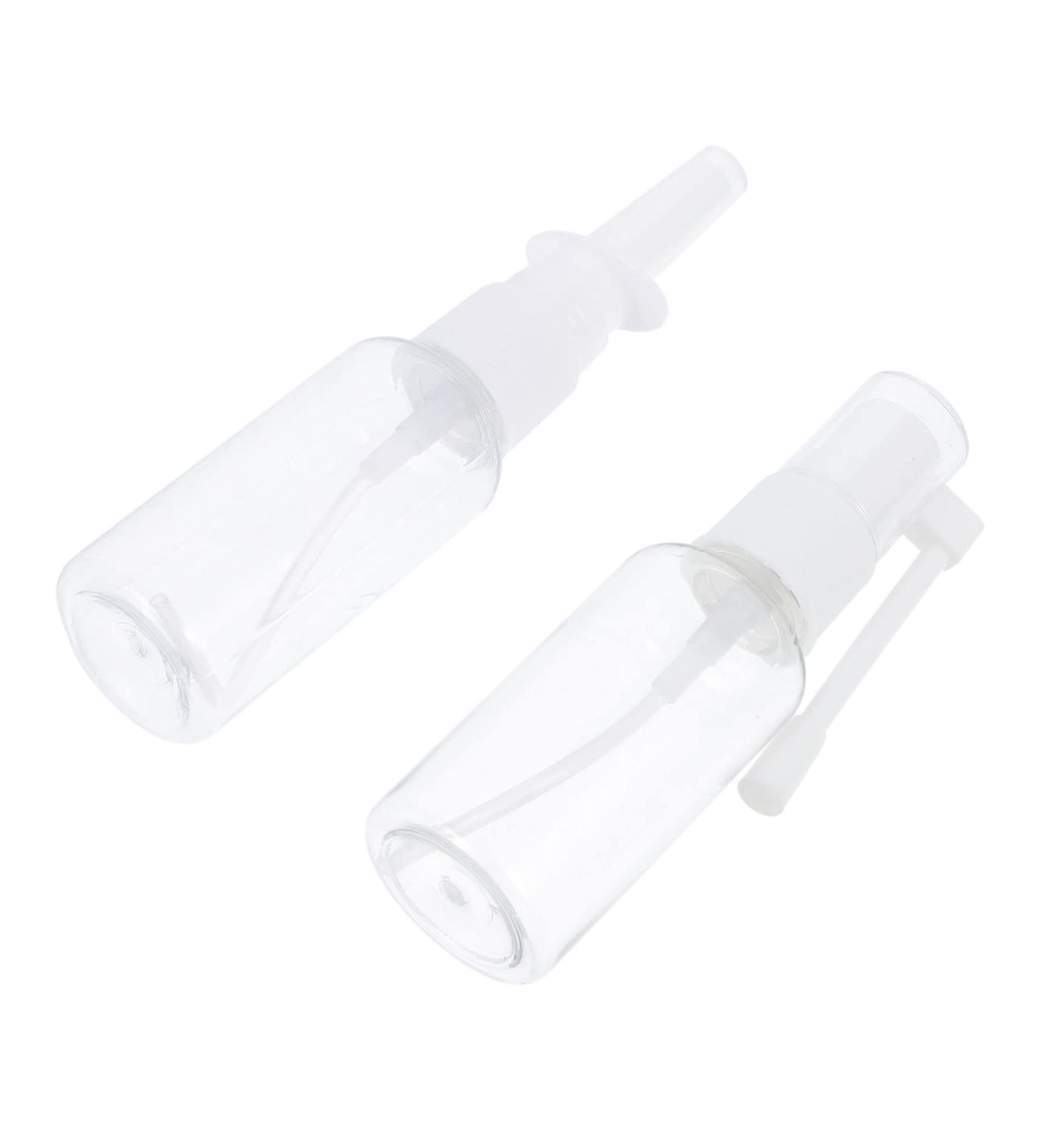 Lurrose Nasal Spray Bottle Cleaning Supplies - Set of 4 | Suction Cup Plate Cleaner for Babies & Pets | Small Transparent Plastic Bottles for Nasal Suction & Wash - Buy Online on GoSupps.com