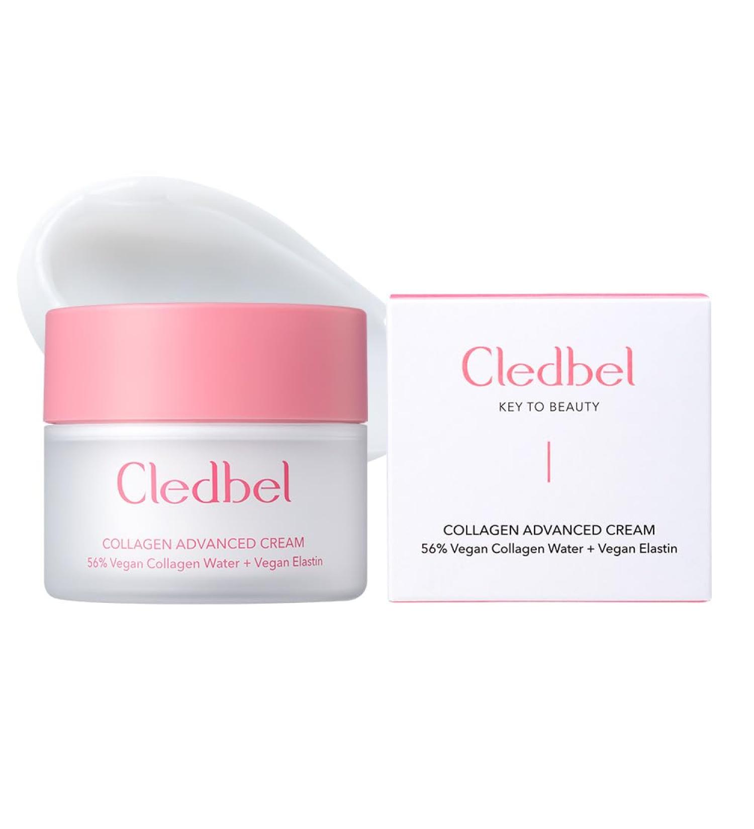 Collagen Advanced Cream 50ml - Vegan Firming & Hydrating Daily Cream for All Skin Types | Korean Skincare with 56% Vegan Collagen Elastin & Hyaluronic Acid - Paraben-Free - Buy Online on GoSupps.com