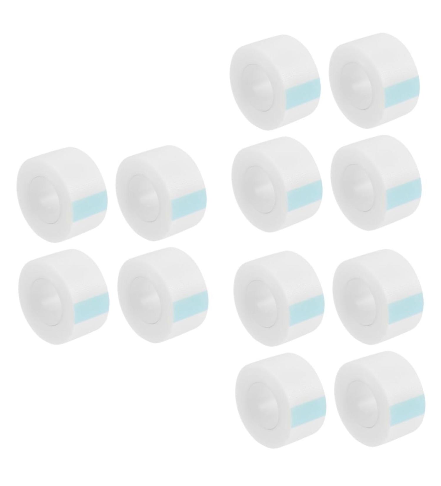 minkissy 12 Rolls Eyelid Tapes Sandwich Container Adhesive Tape Clear Gaffer Tape Natural Lace Eyelid Sticker Body Tape Medical Tape Double Eyelid Stickers Eyes White or Beauty Stickers - Buy Online on GoSupps.com