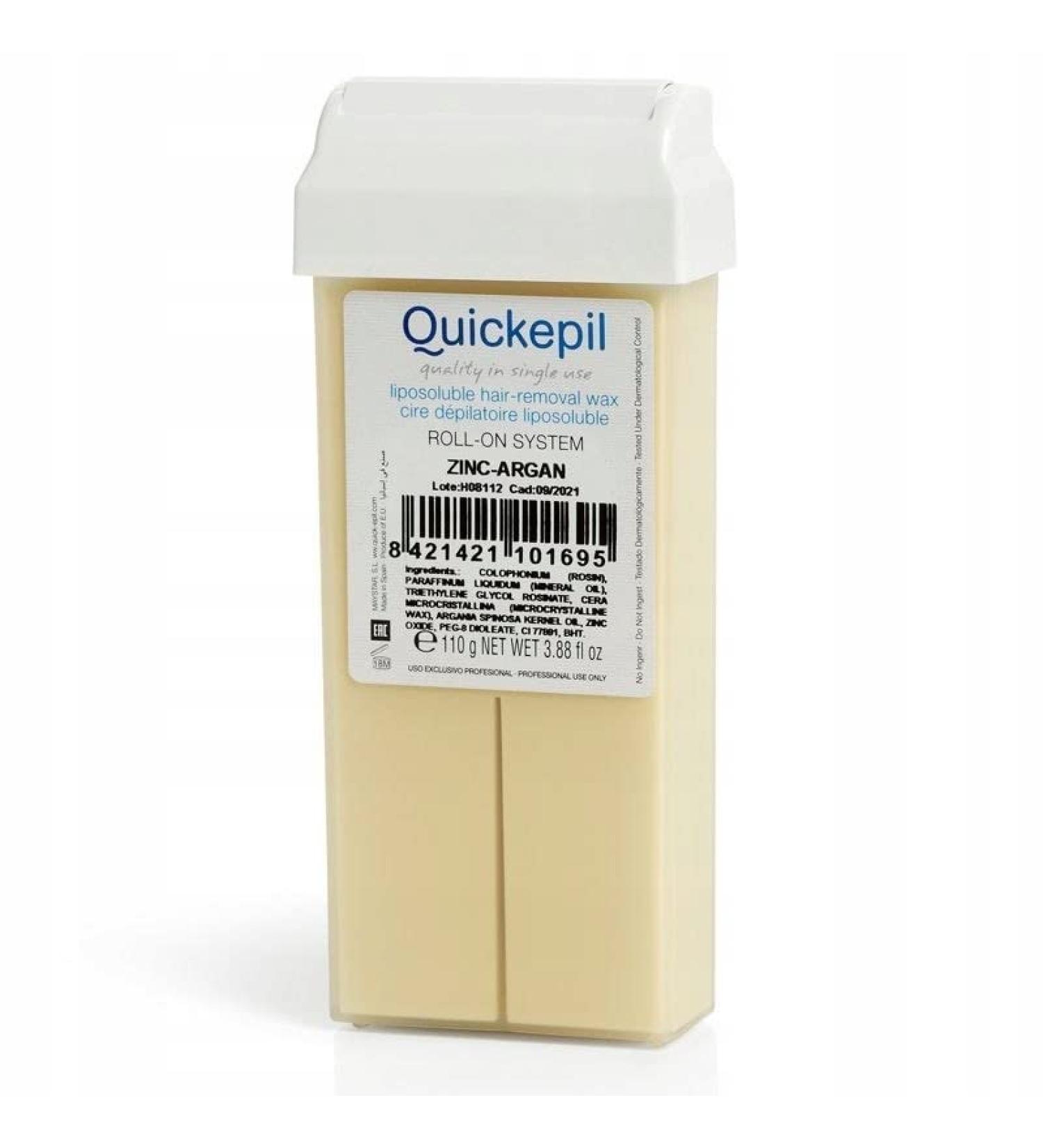 QUICKEPIL WOSK FOR DEPILATION ROLKA ZINC-ARGAN 110 G