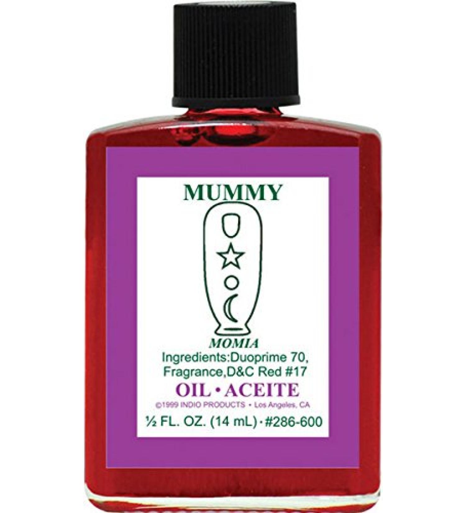 (12Pack) Indio Products Spiritual Anointing Oil- Mummy 1/2oz