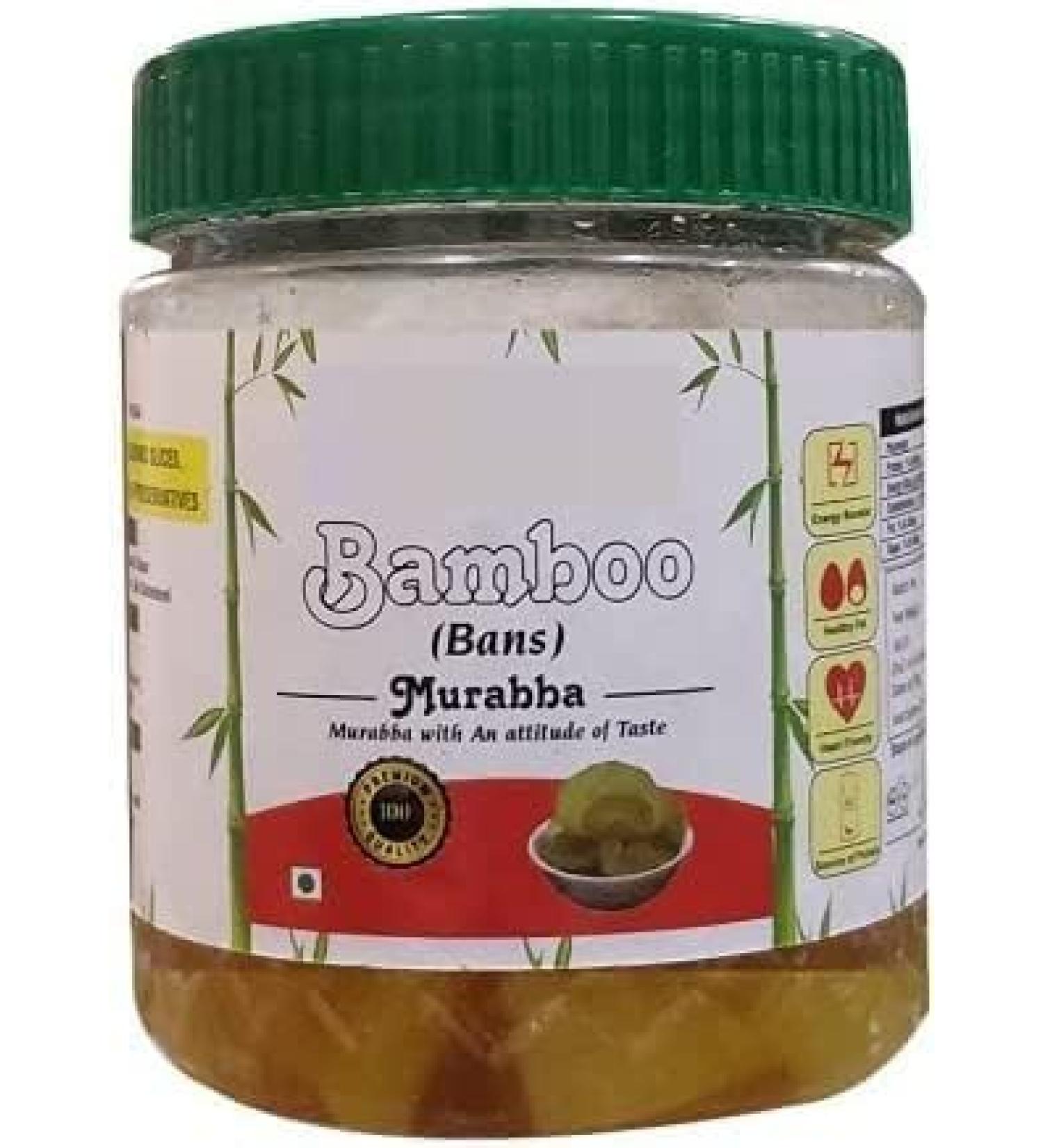 Homemade Bamboo/Bans Murabba "Height Improvement and Immunity Boosting" 400g - Buy Online on GoSupps.com