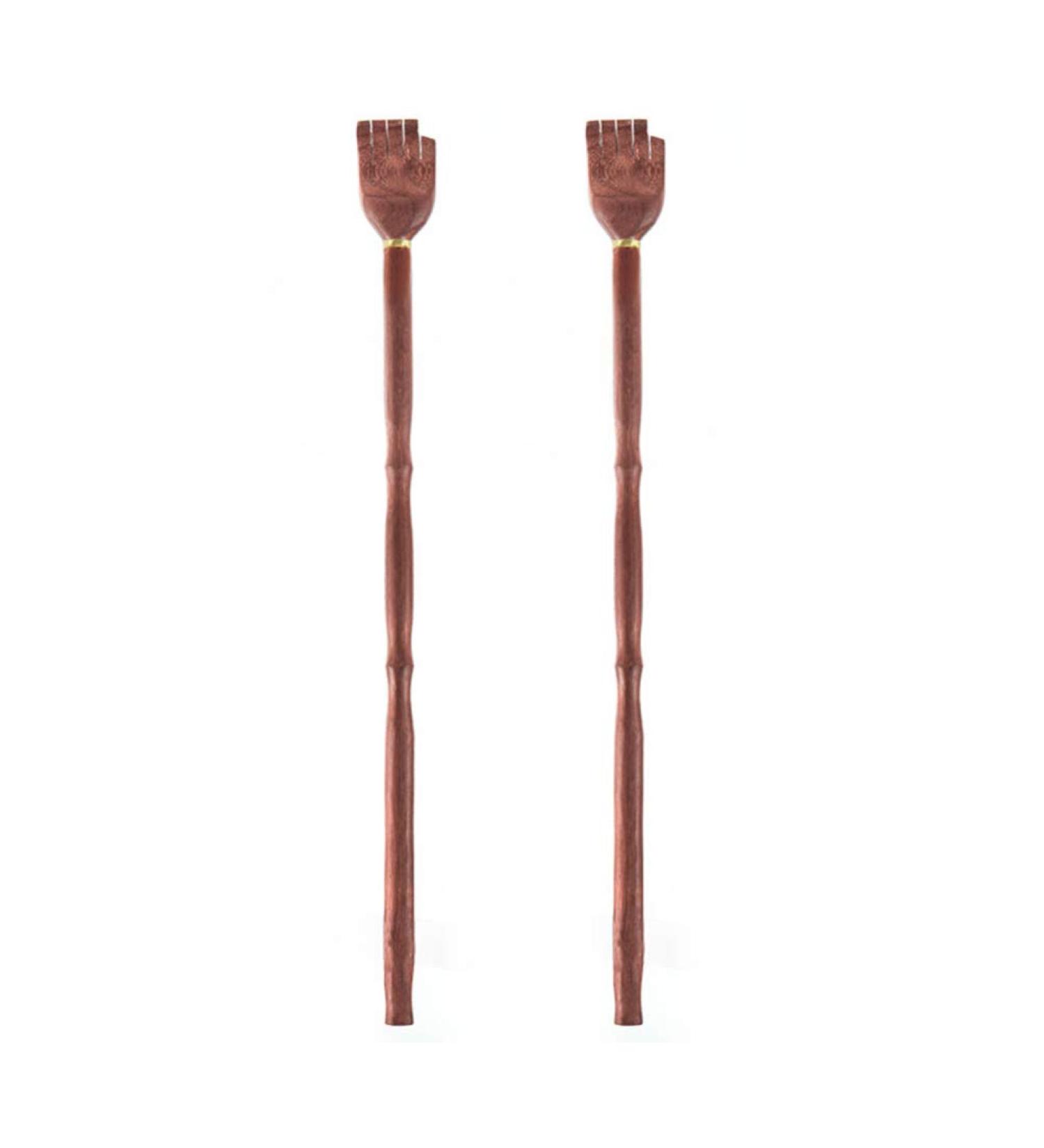 Exceart Back Scratchers - Wood Self-Massage Aid | 2-Piece Back Crawler Set for Men & Women | Buy Internationally - Buy Online on GoSupps.com