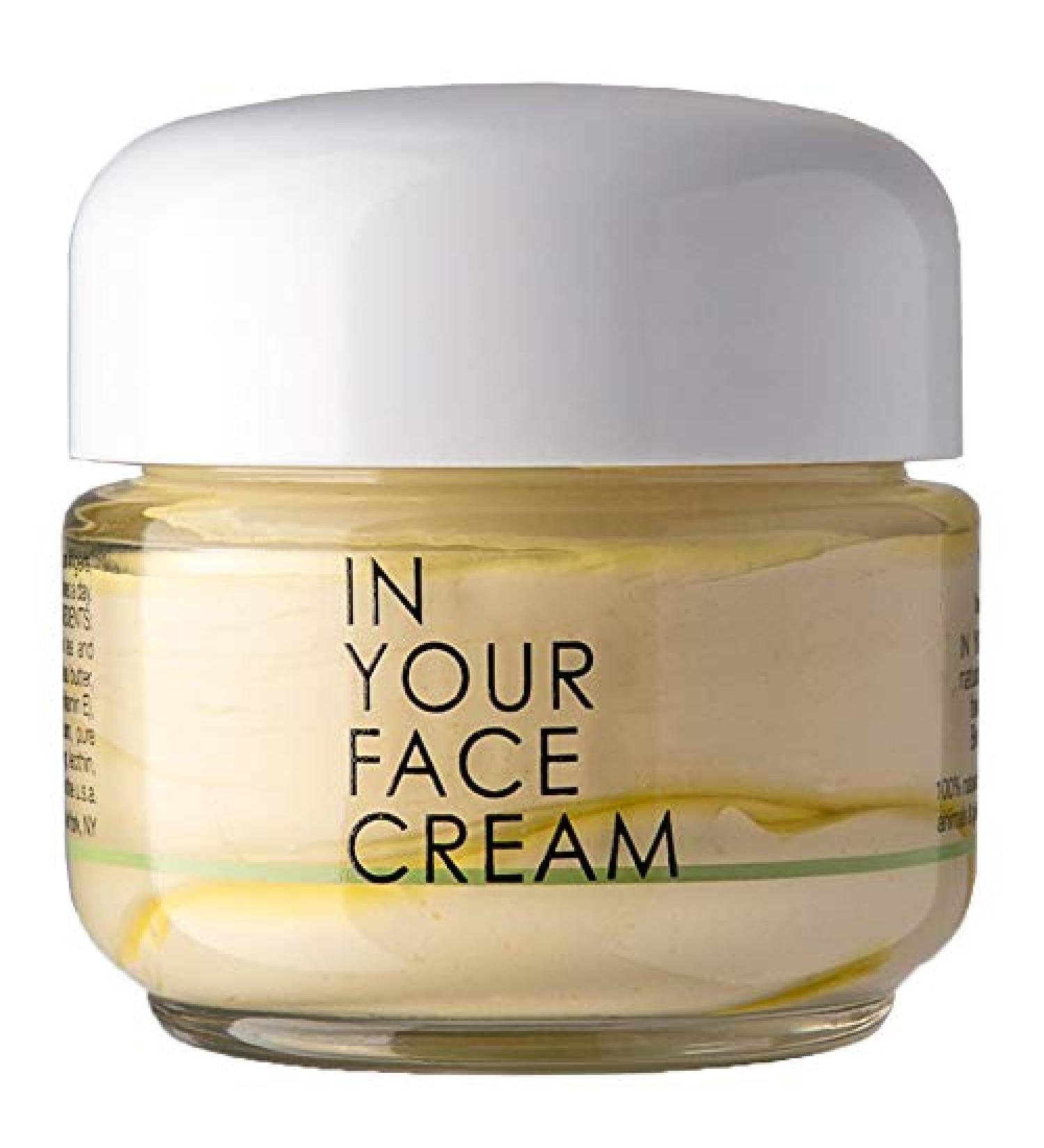 In Your Face Cream - Age-Defying Moisturizer for Fine Lines & Wrinkles | Hydrating CoQ10 & Vitamin C Formula - Shop Internationally - Buy Online on GoSupps.com