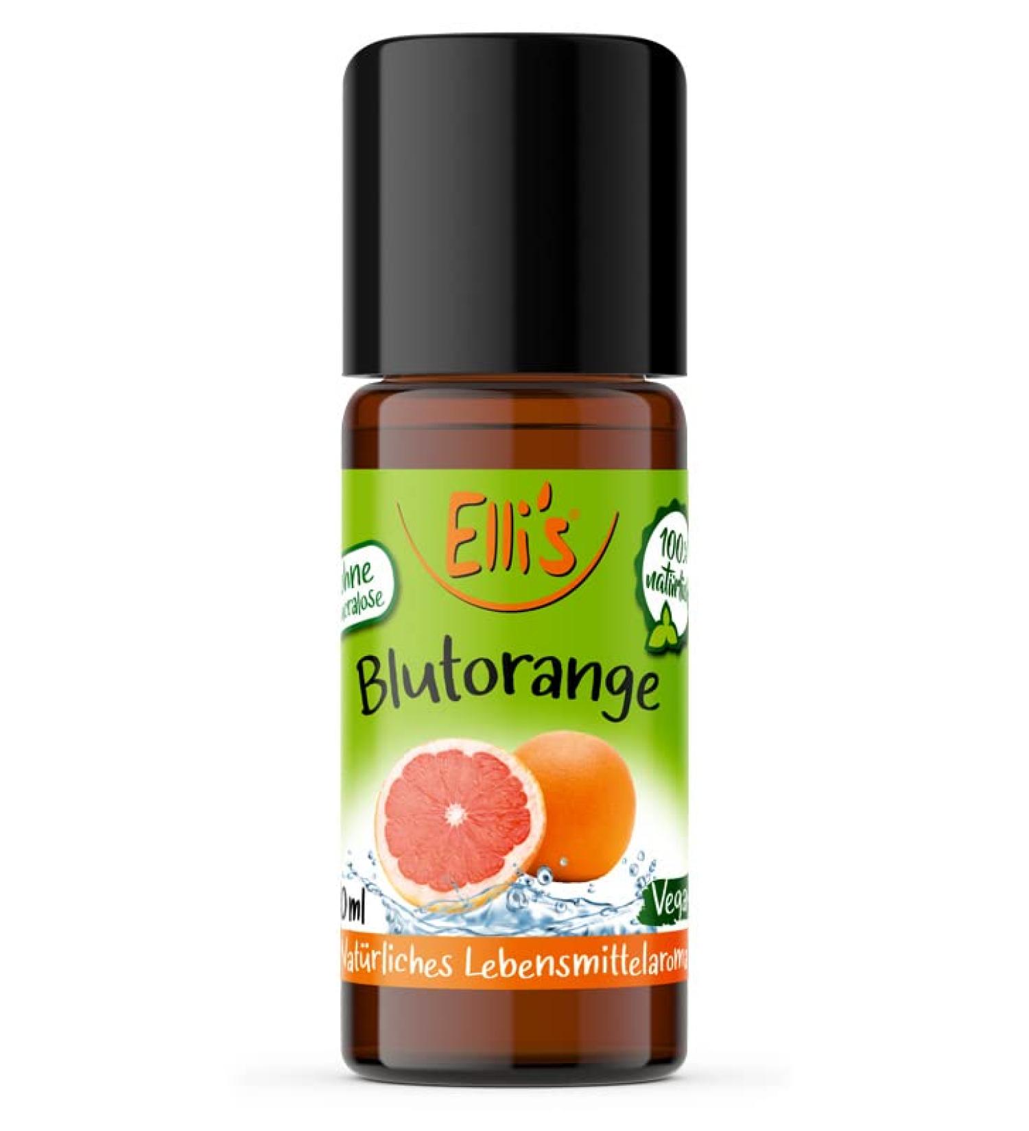Natural Blood Orange Food Aroma - High Concentration Liquid Flavoring for Baking & Cooking - Easy Dosage - Ideal for All Foods - Buy Online on GoSupps.com