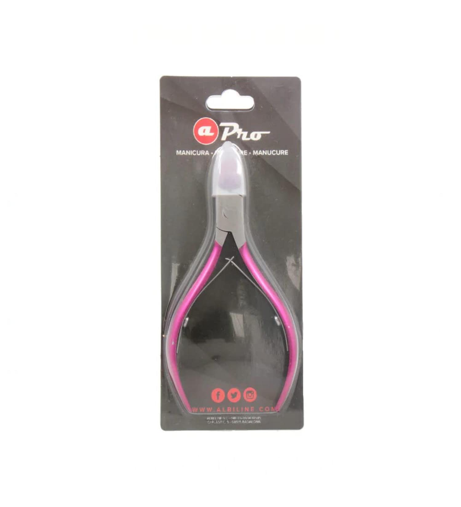 Albi Nail Pliers Hand Pro Fuchsia 10 cm
