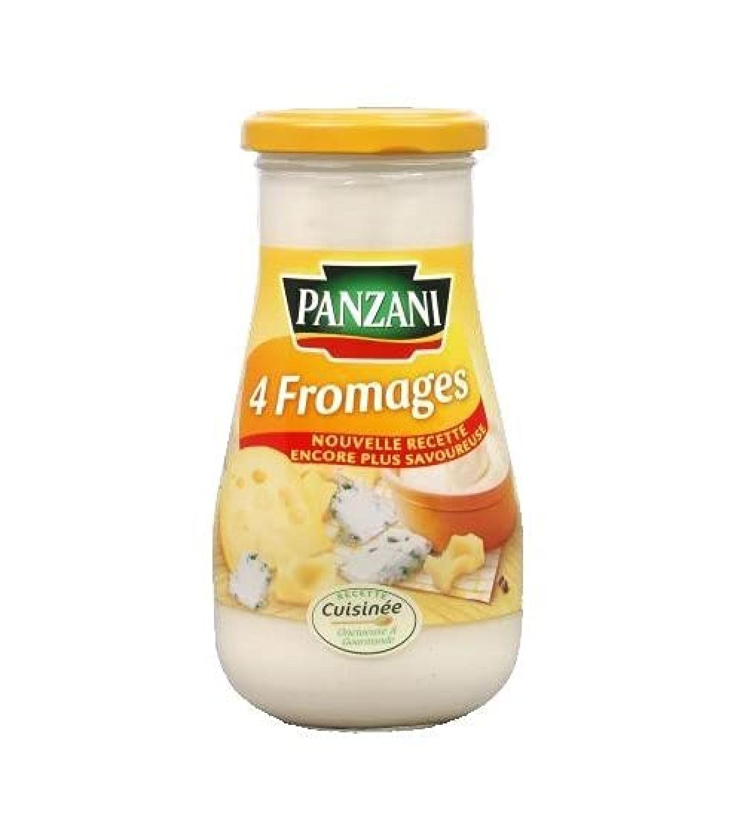 PANZANI - 4 Cheese Sauce 370G - Pack of 4 - Buy Online on GoSupps.com