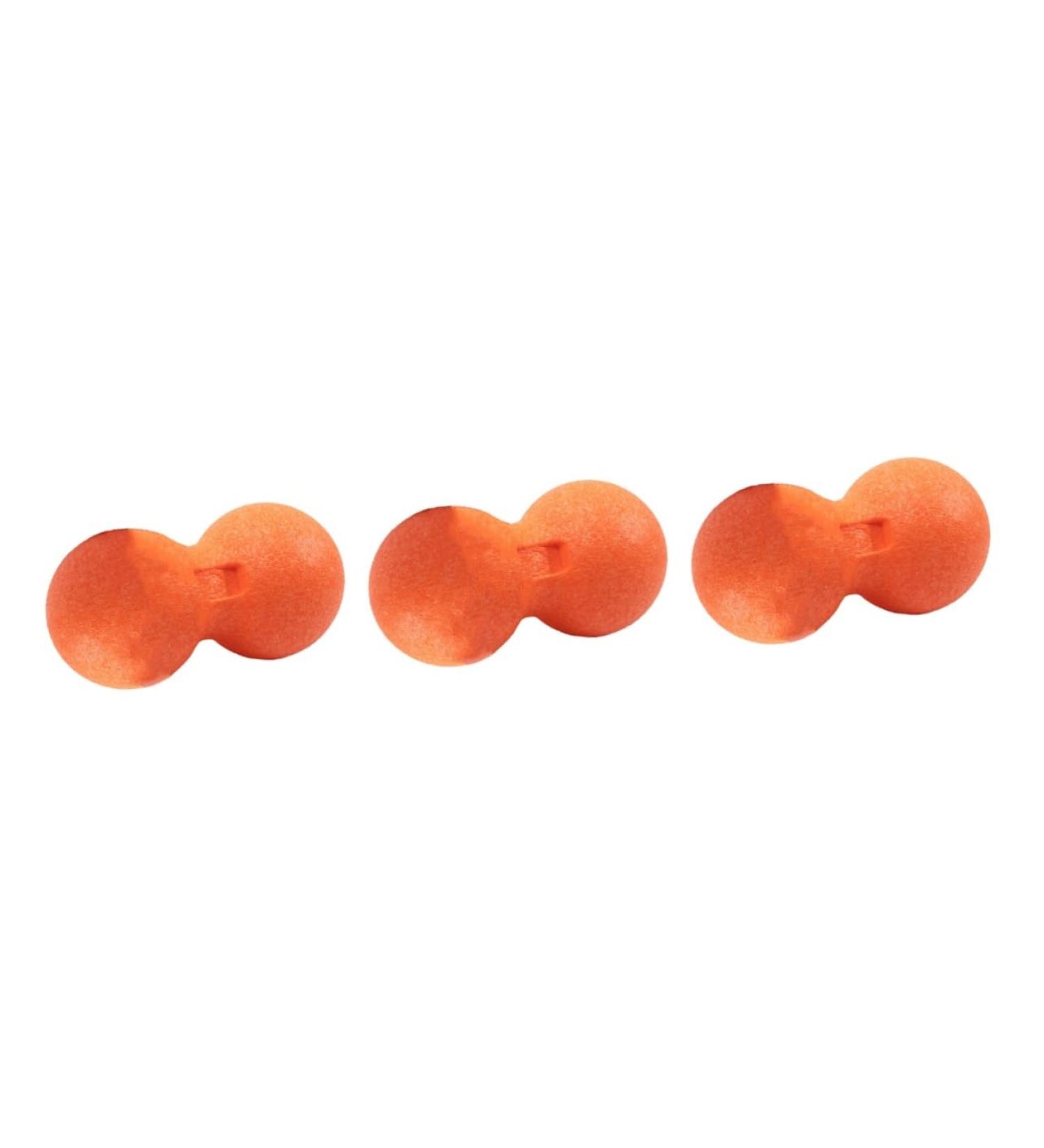 Ultechnovo 3 STK Peanut Massage Balls - Deep Tissue Muscle Roller | Hand Therapy & Exercise Aid - Buy Online on GoSupps.com