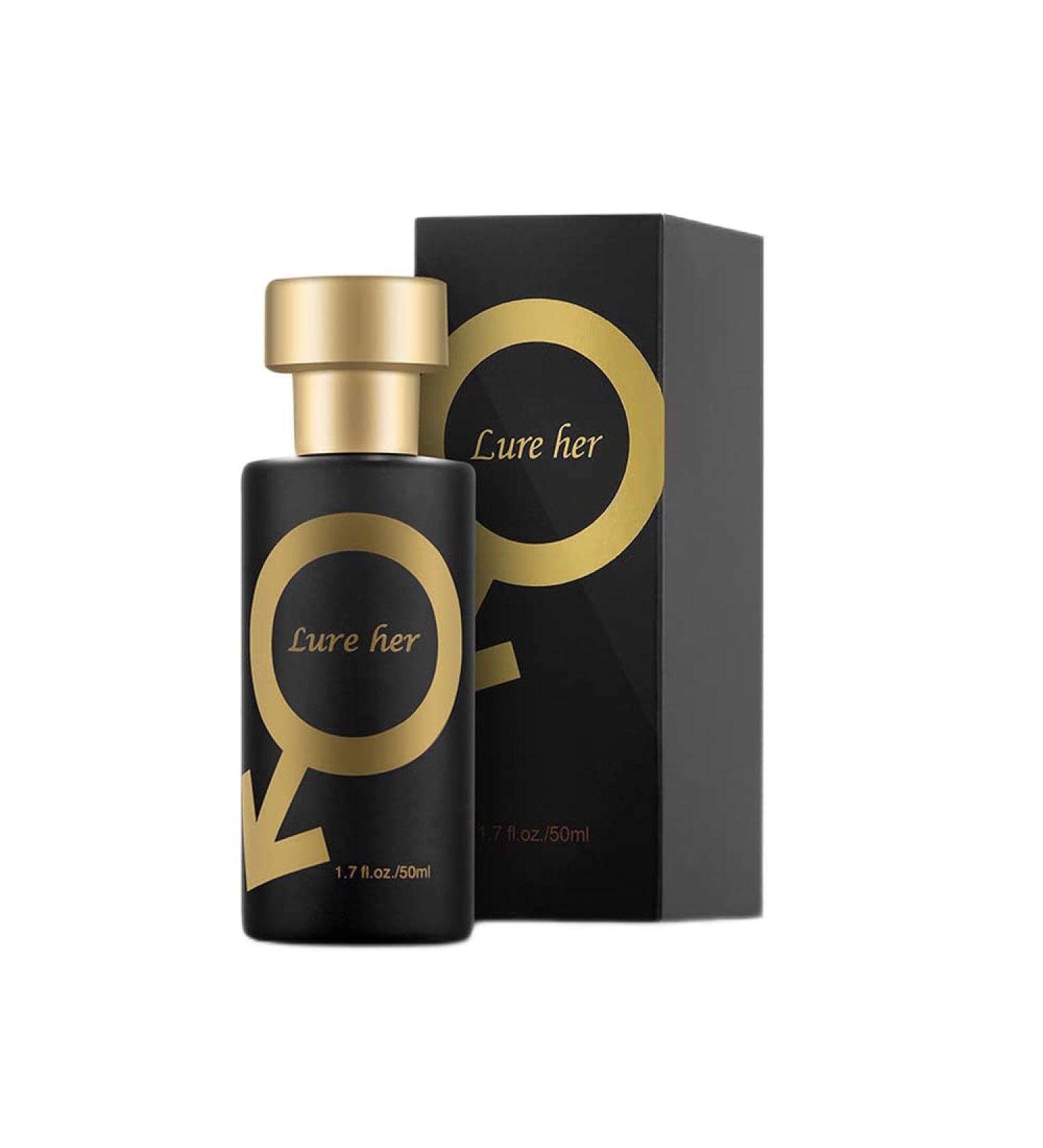 Golden Lure Pheromone Perfume 1.76oz - Attract Men & Women, Cologne for Him - Buy Online on GoSupps.com