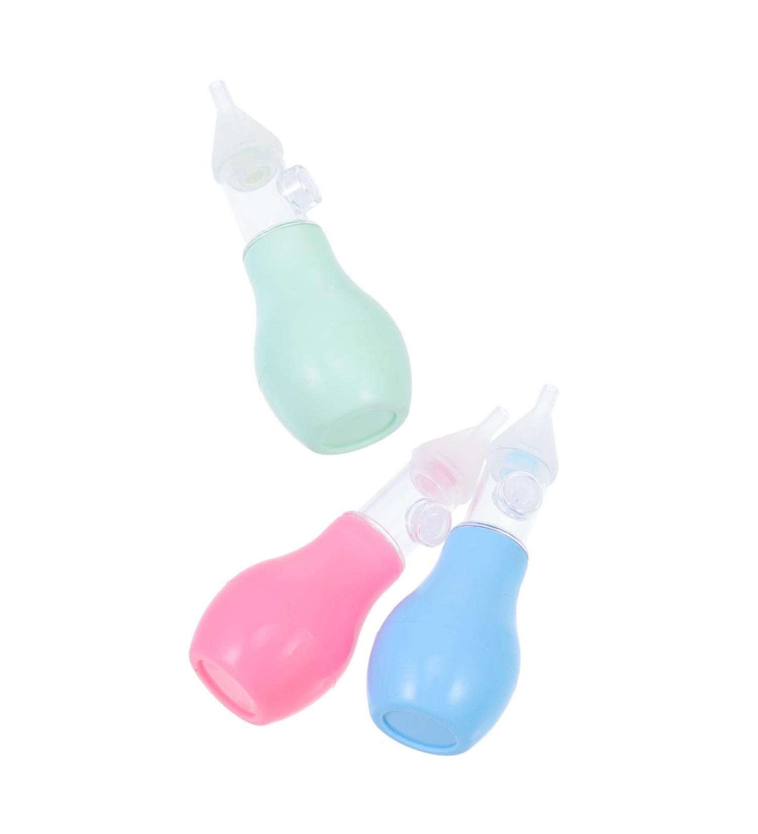 Healvian Anti Reflux Nasal Aspirator - 3pcs Baby Suction Bowl & Nose Bulb Syringe Set - Buy Online on GoSupps.com