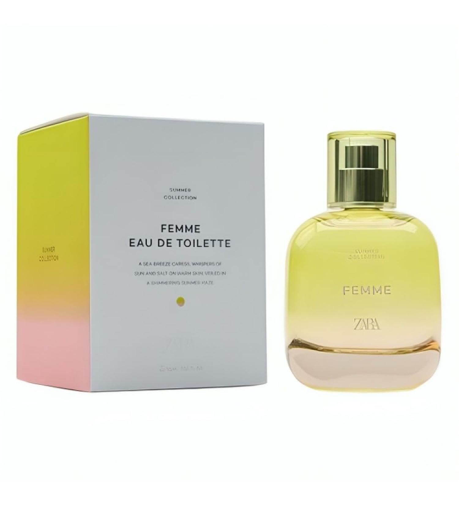 Zara Femme Summer Perfume for Women EDT Eau De Toilette 90 ML (3.04 FL OZ) - Buy Online on GoSupps.com