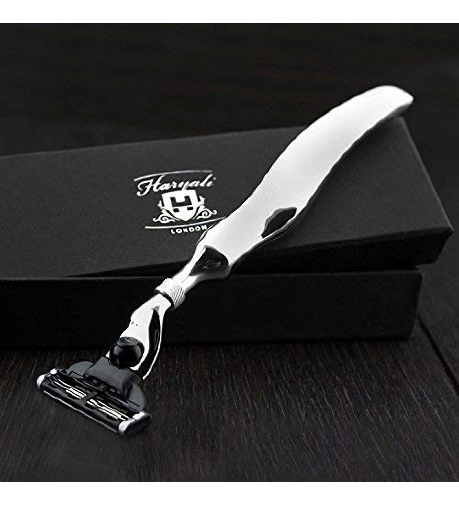 Dreikant Razor Blade - German Stainless Steel Compatible with Lady Finger Hollow Handle | Perfect Gift Idea for Him/Her - Buy Online on GoSupps.com
