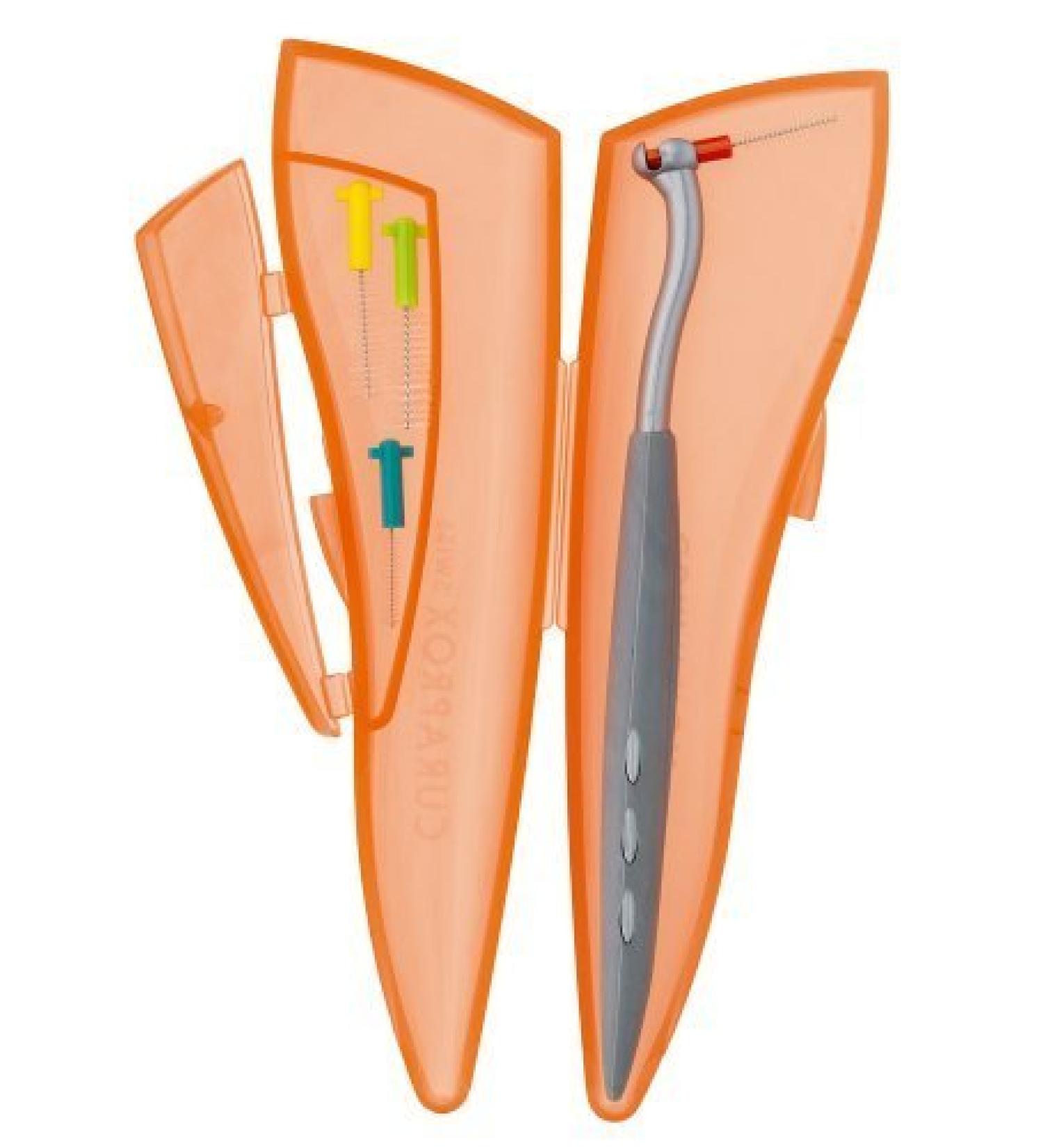 Curaprox CPS 457 Interdental Brushes & Holder Pocket Set by Curaprox