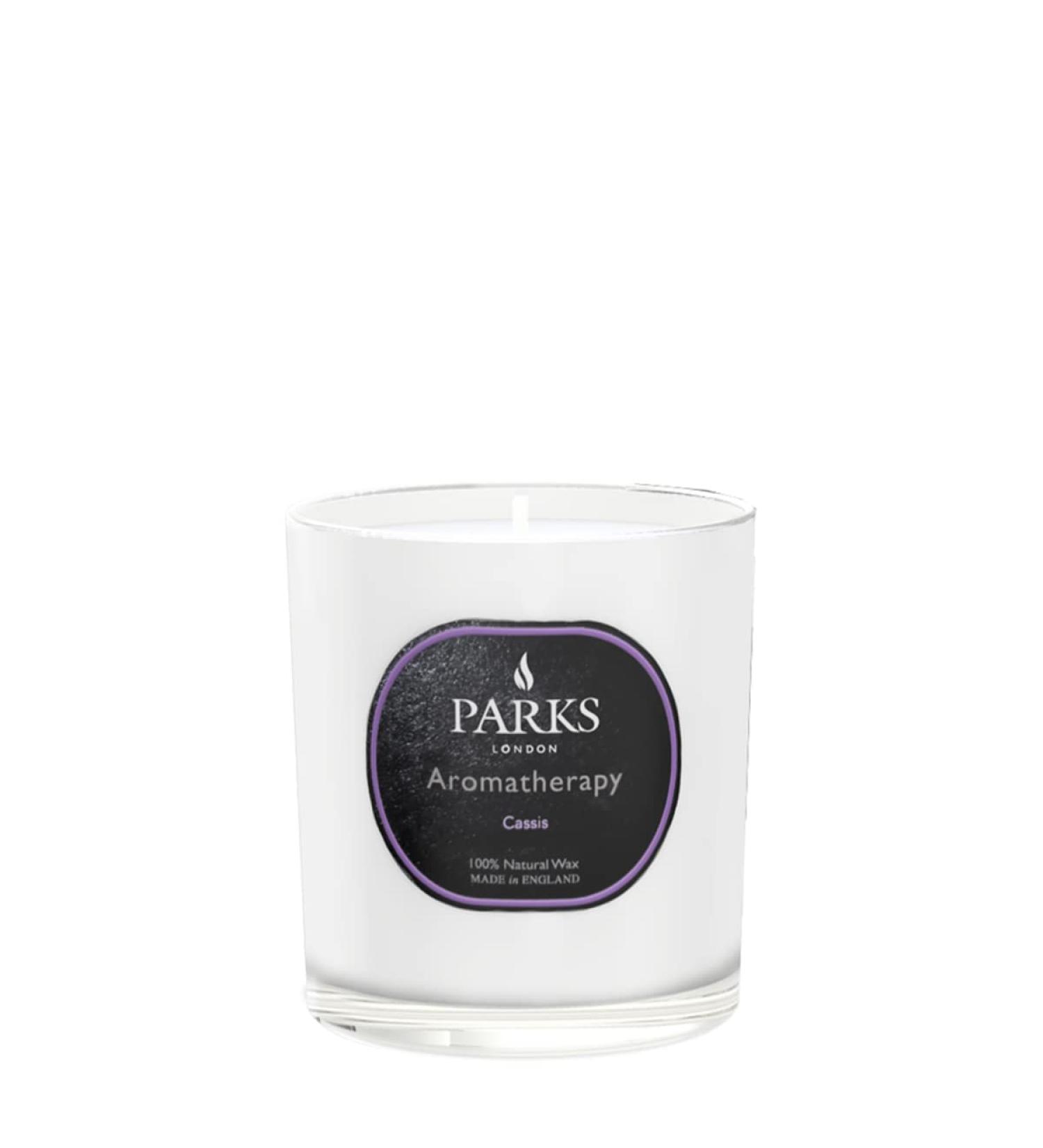 Aromatherapy Candle 220g - Cassis Scent | Fresh & Fruity | 45 Hour Burn Time - Shop Internationally - Buy Online on GoSupps.com