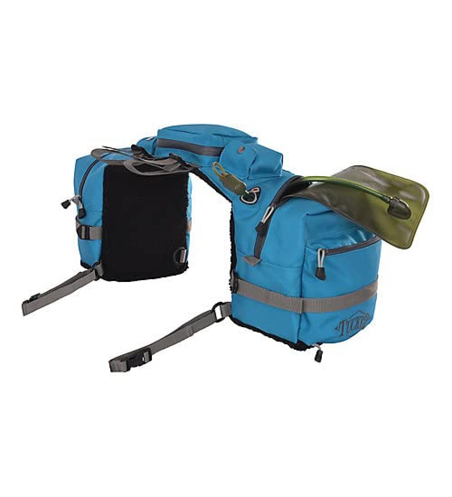 Circle Y Tucker Adventurer Pommel Bag Blue