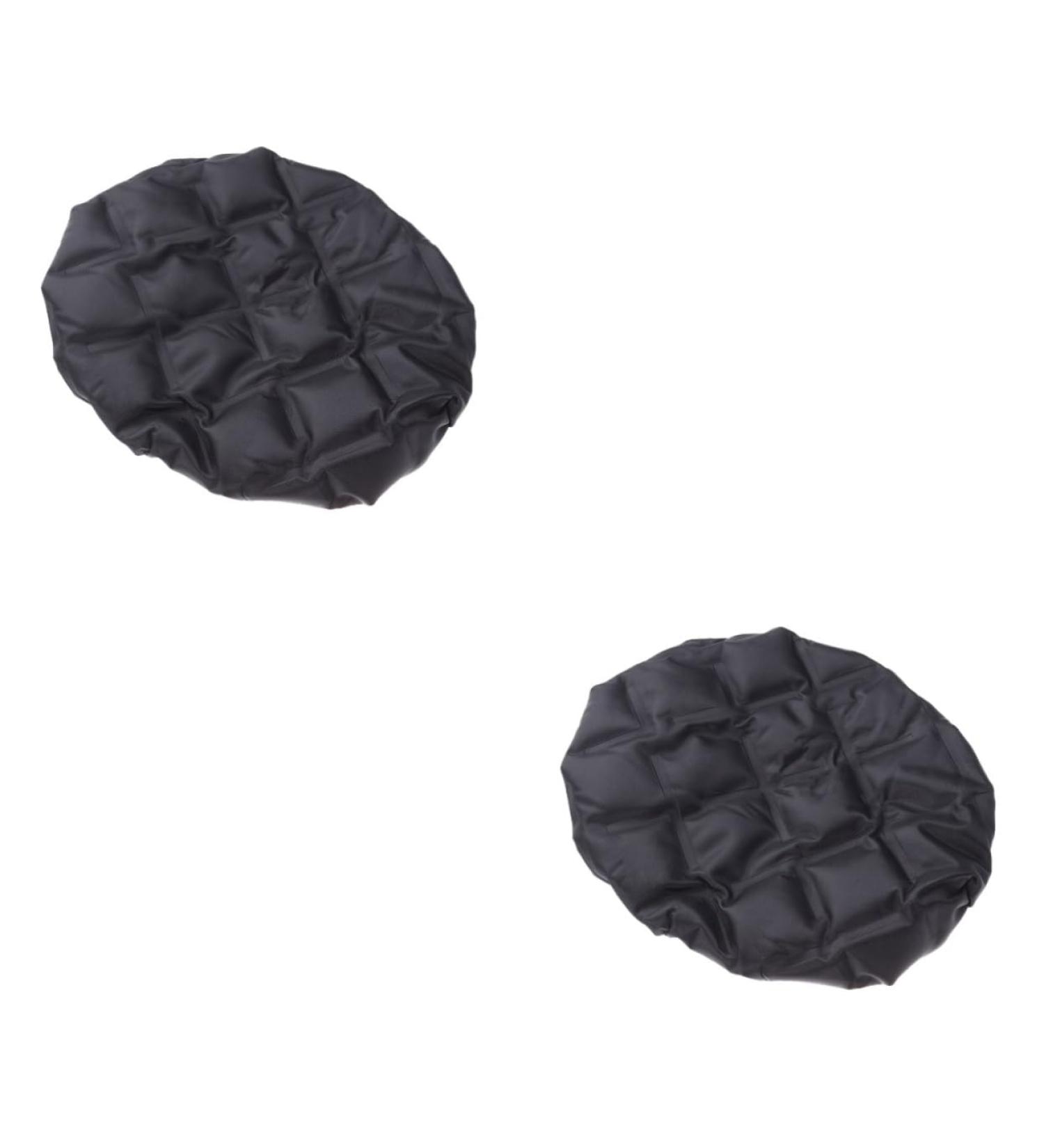 NOLITOY 2pcs Heating Hair Caps Conditioning Heat Cap Heated Cap Gel Cap Heating Cap Baked Oil Cap Keep Warm mediumx2pcs Blackx2pcs - Buy Online on GoSupps.com