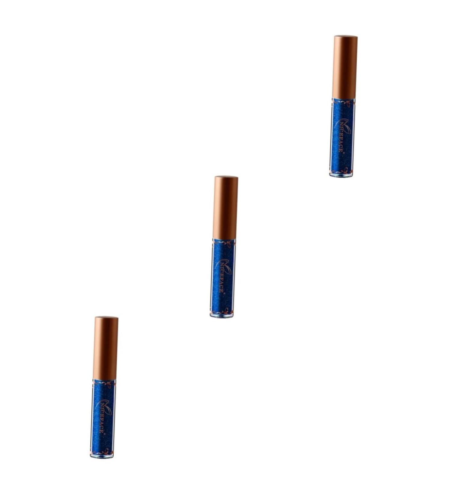 TOVINANNA 3pcs Women Shadow Cosmetic Liquid Eyeshadow Liquid Glitter Eyeliner Pearlescent Miss Metal - Buy Online on GoSupps.com