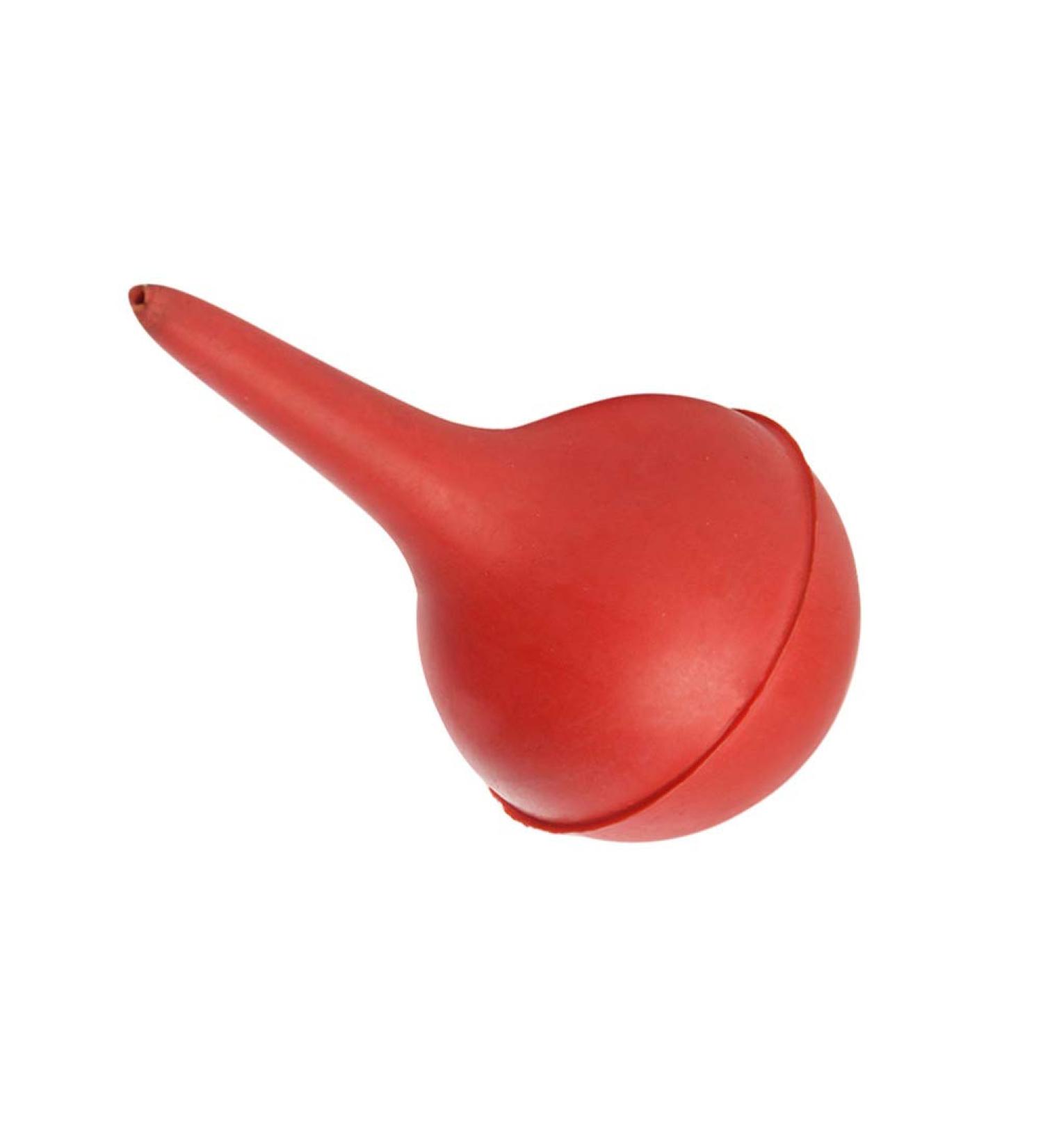 Exceart 30ml Ear Wash Spray - Hand Bulb Suction Cleaner for Kids & Adults | Red Rubber Squirrel Design - Buy Online on GoSupps.com