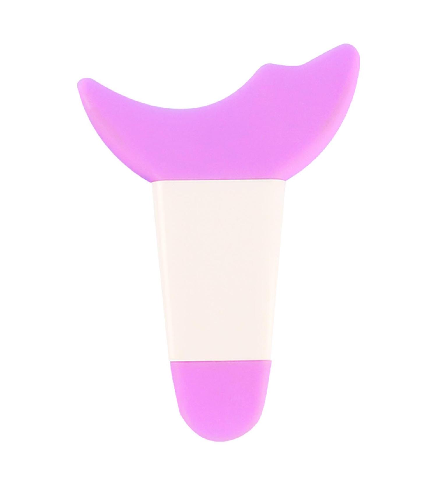 Stencils Mascara Eyelash Shield Tool Multifunctional Eyelash Eyeshadow Auxiliary Guard Pads Reusable Silicone Applicator Guard for Women Beginners (Purple) - Buy Online on GoSupps.com