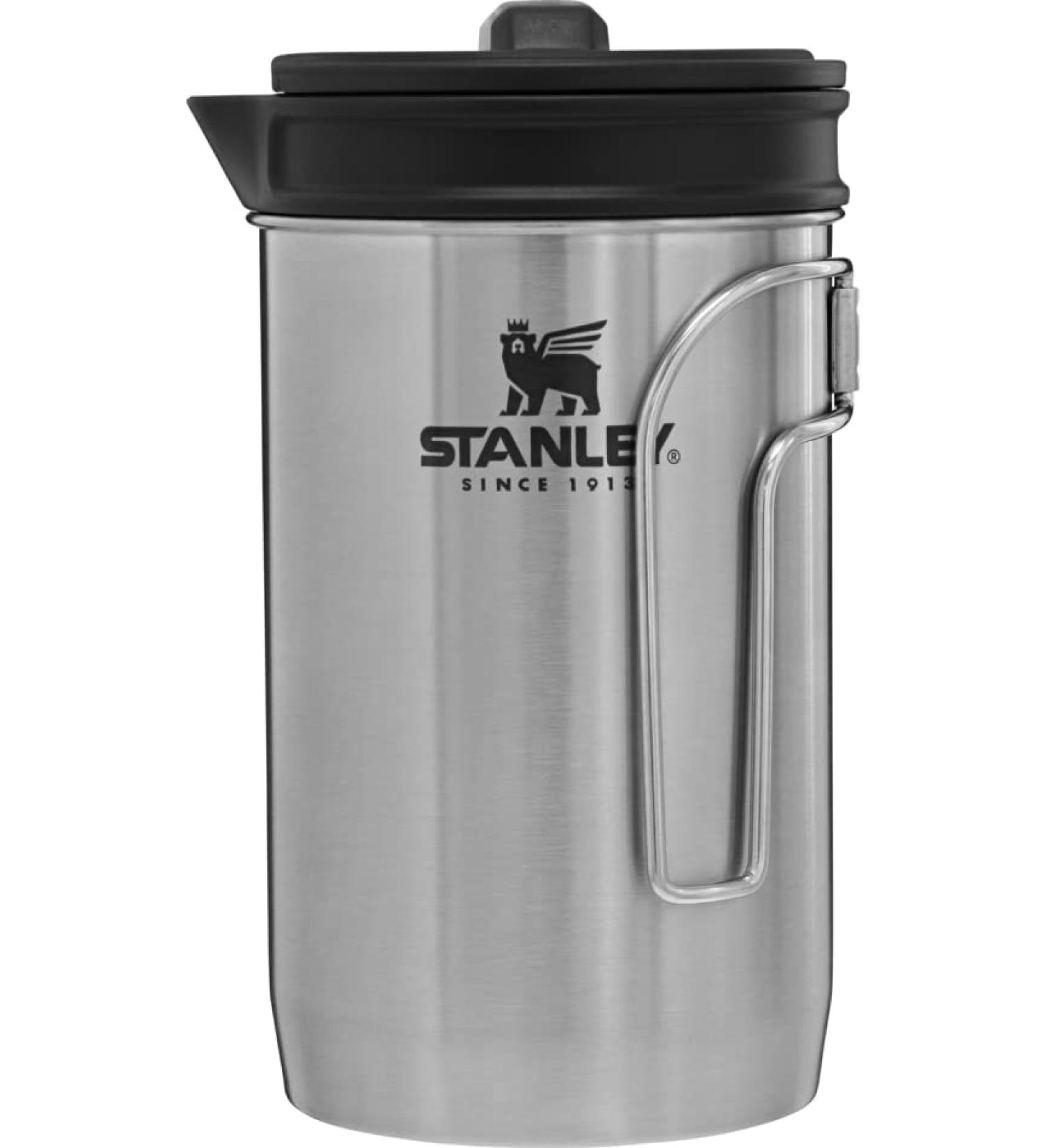Stanley Adventure Boil + Brew French Press 32 oz - Stainless Steel - Buy Online on GoSupps.com