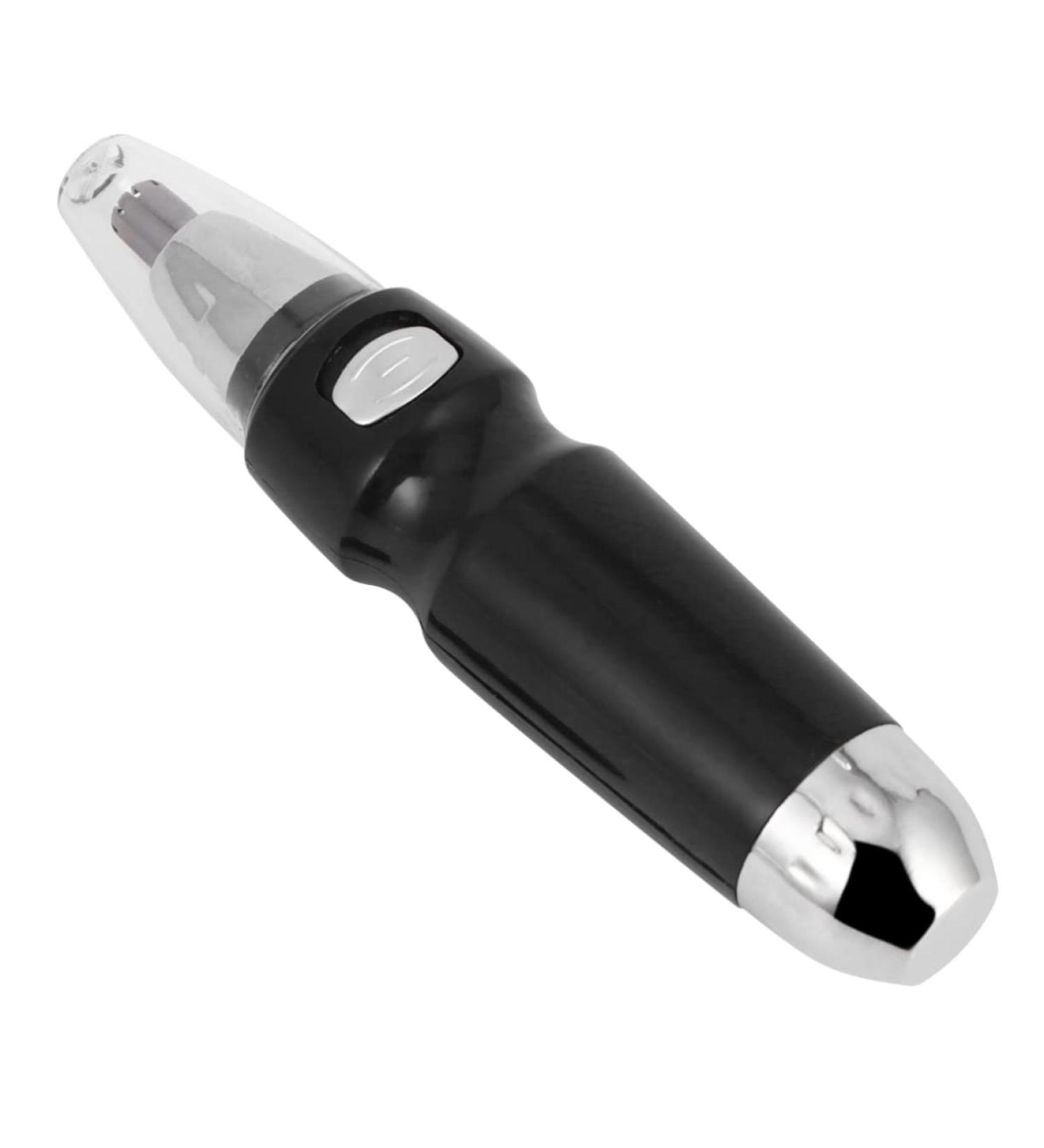 DECOMELODY Electric Ear Hair Trimmer Safe Painless Stylish Design for Face Care Without Battery for Home Use Travel Black - Buy Online on GoSupps.com