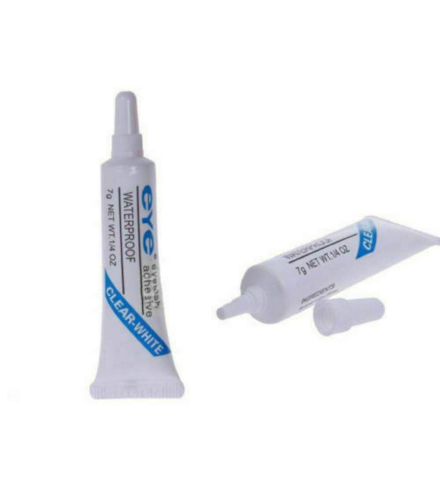 Harlington Group False Eyelash Clear Glue 7g - Waterproof Lash Extension Adhesive with Super Hold Strength - Buy Online on GoSupps.com