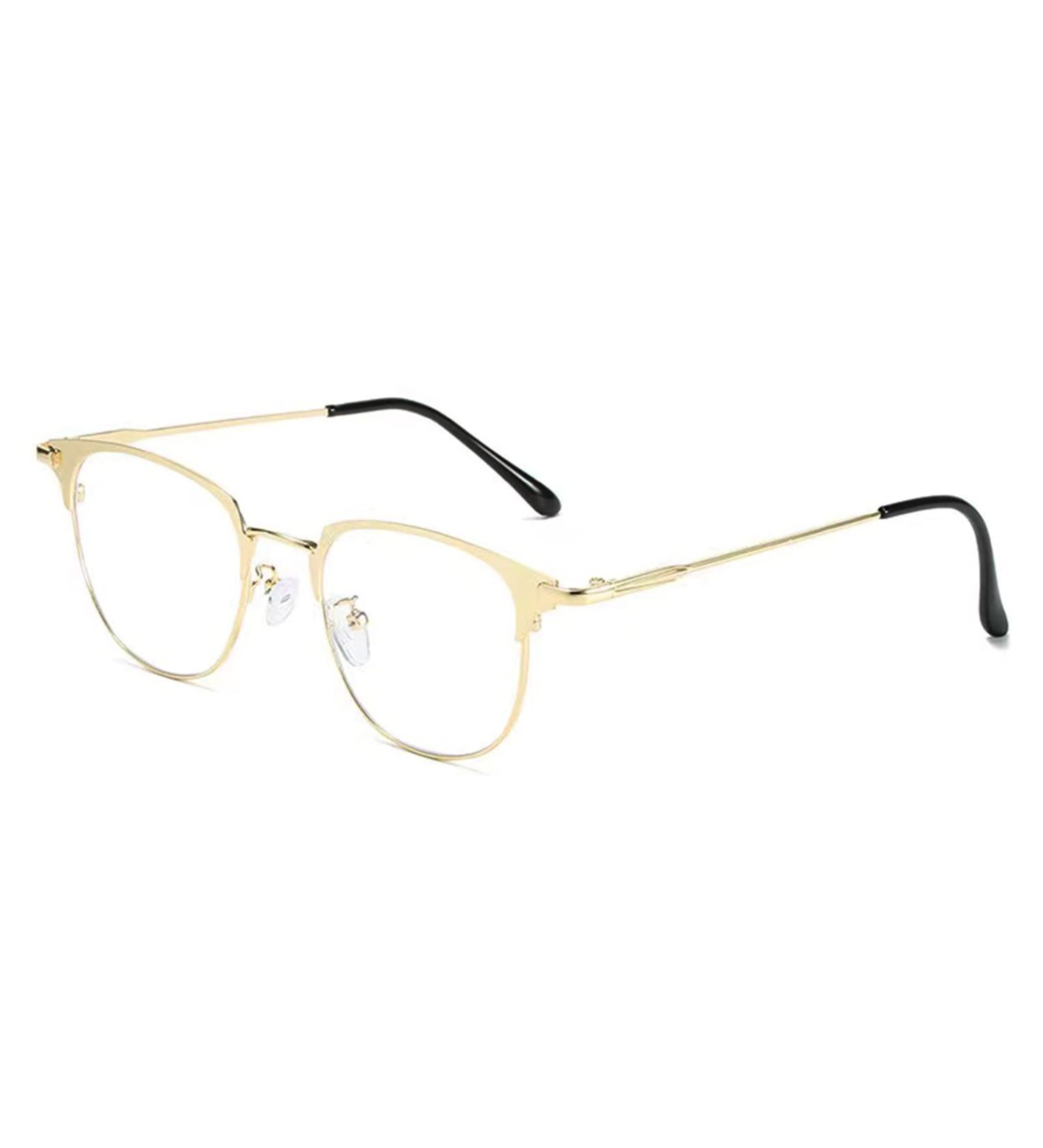 Shop LHSDMOAT Blue Light Filter Glasses for Men - Vintage Square Frame & Gaming Glasses | Protect Your Eyes from Blue Light - Buy Online on GoSupps.com