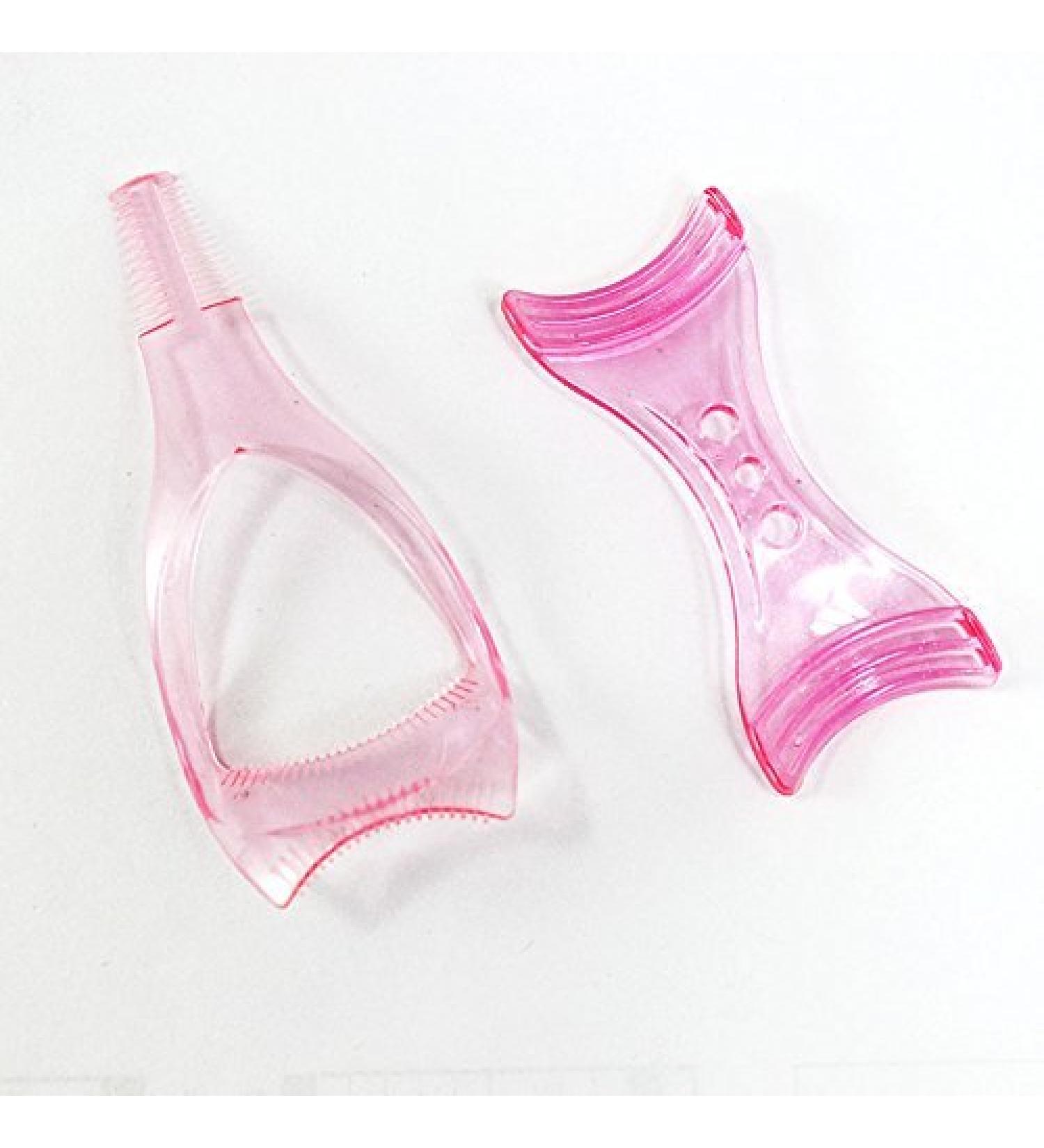 3 in 1 eyelash make-up aid for mascara eyelash comb and eyeliner make-up aid