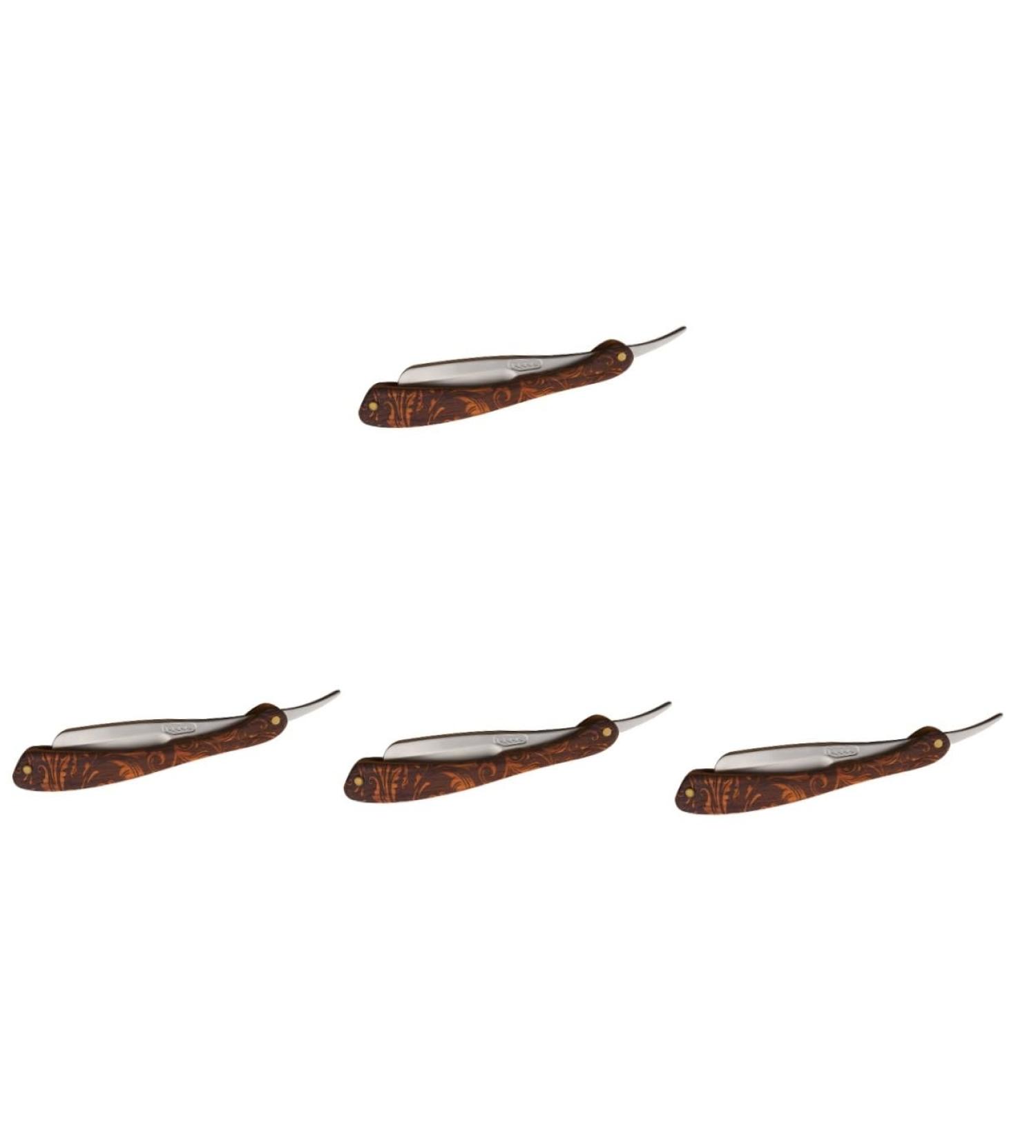 Minkissy 4-Part Stainless Steel Collapsible Razor - Practical Hairdressing Tool | Daily Use Safety Blade & Holder for Home Needs - Buy Online on GoSupps.com