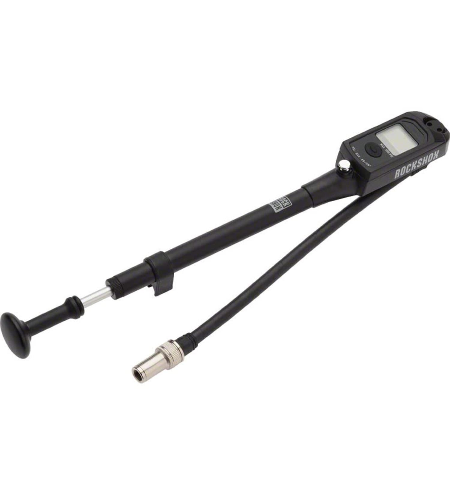 Rock Shox 00.4315.023.040 High-Pressure Fork/Shock Pump Digital Gauge, Black