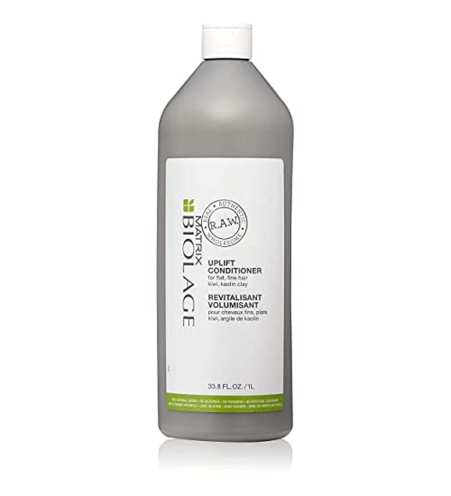 Matrix Biolage RAW Uplift Conditioner 1L - Nourishing Hair Care for All Hair Types | International Shipping Available - Buy Online on GoSupps.com