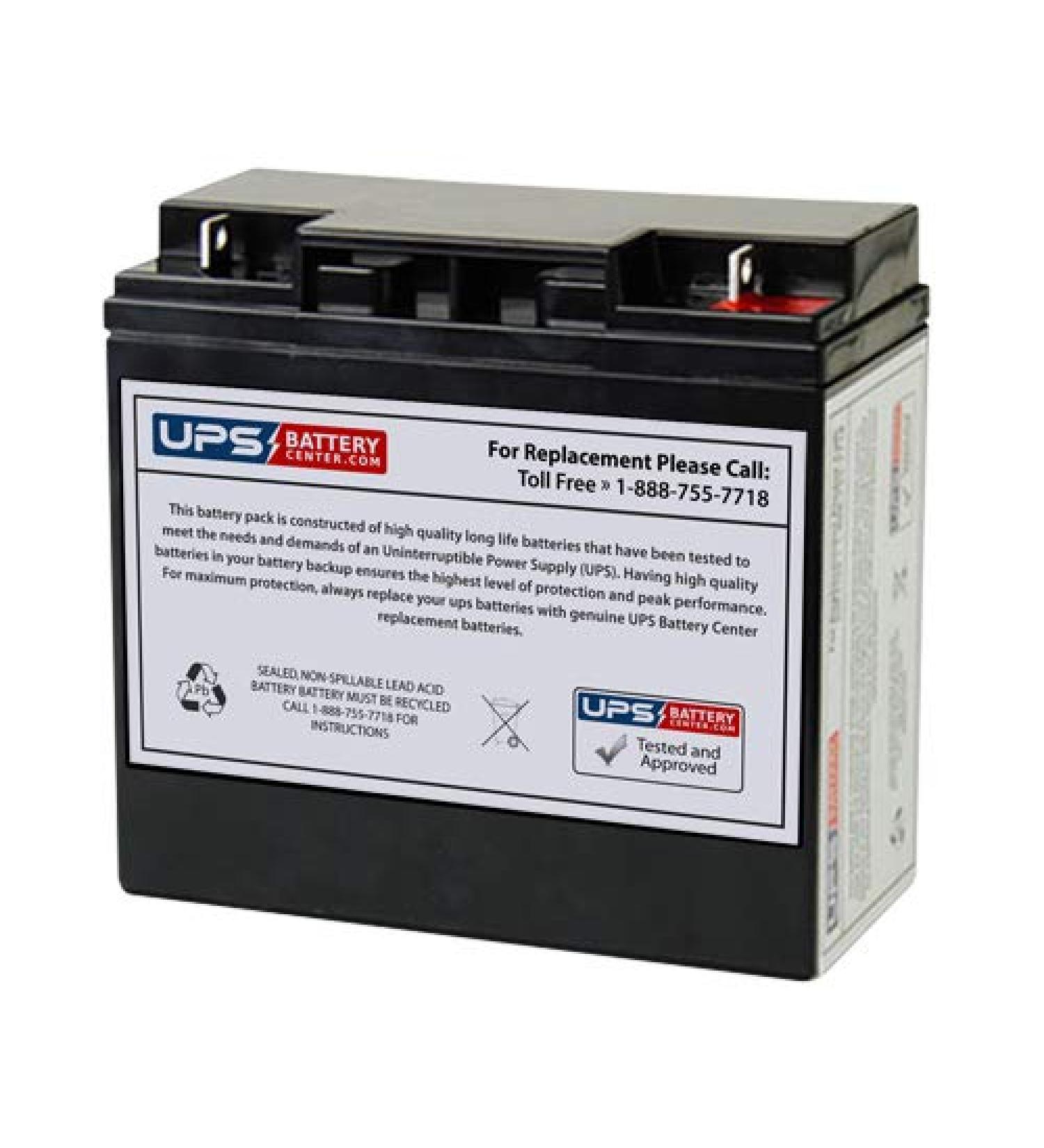 12V 18AH SLA Replacement Battery for Briggs Stratton 7000 Watt Generator