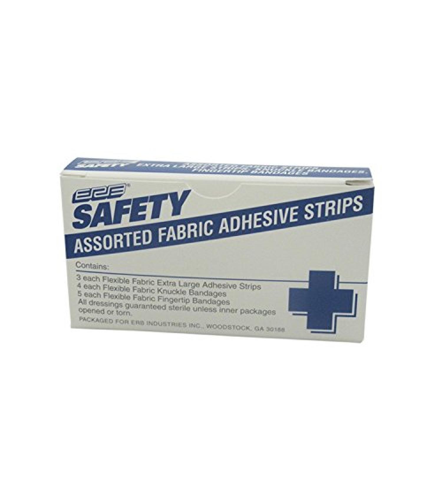 ERB 15486 Safety Adhesive Strips Assorted Refills