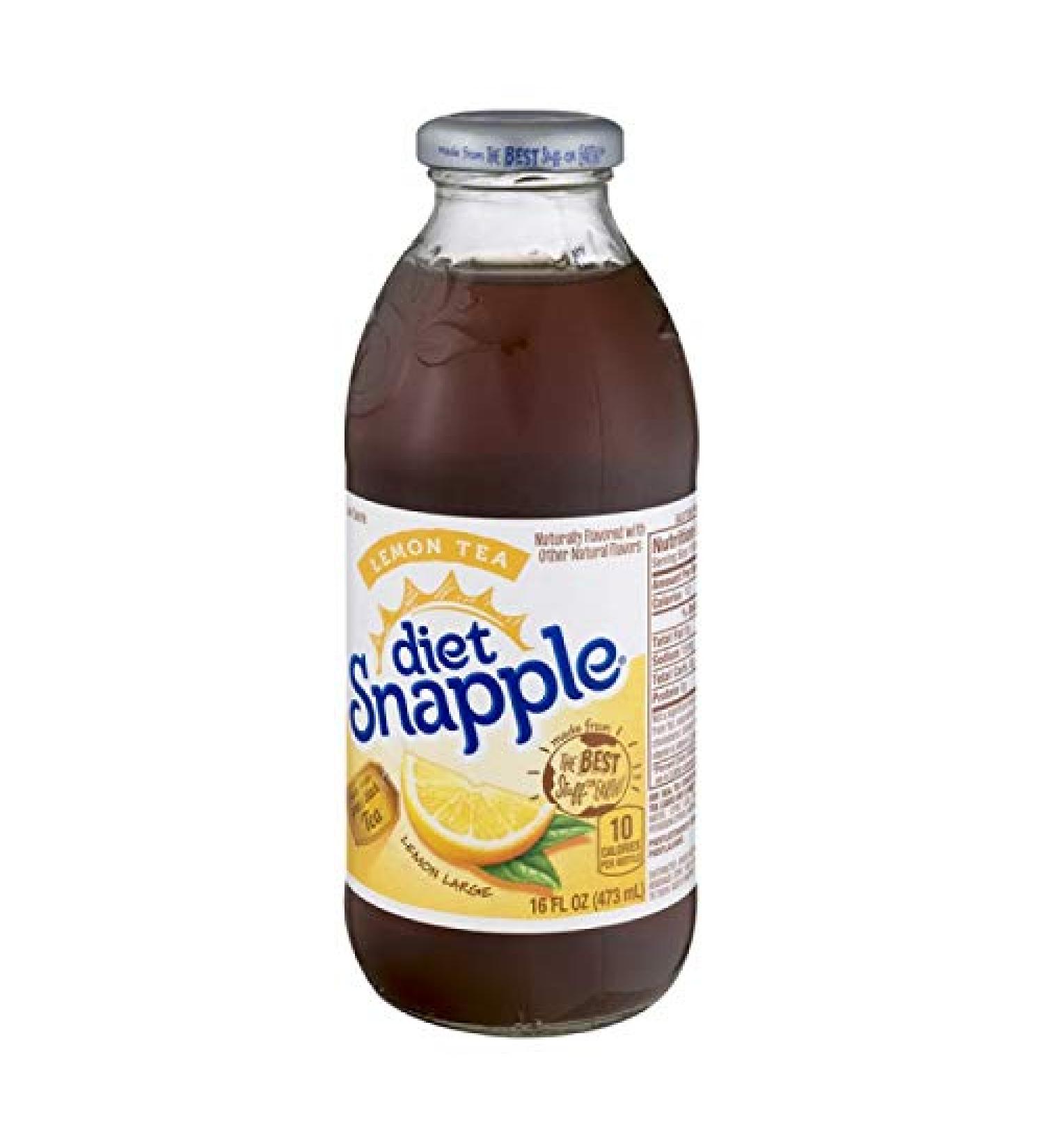 Snapple Lemon diet 12 x 473 ML 5676 Milliliter Soft Drinks Diet Lemon - Buy Online on GoSupps.com