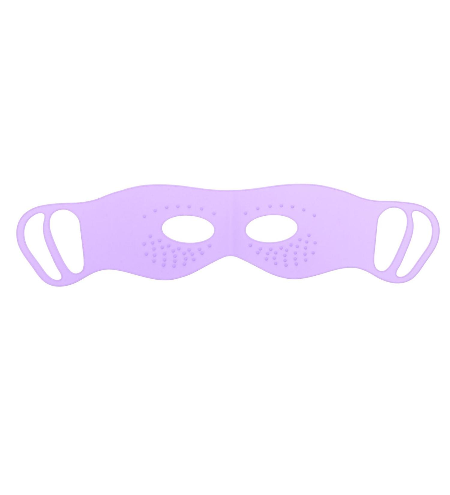 TOVINANNA Silicone Eye Mask Ear-Hanging Eye Mask Double Sided Reusable Eye Patch Cooling Eye Cover for Women Sleeping Eye Care Violet - Buy Online on GoSupps.com